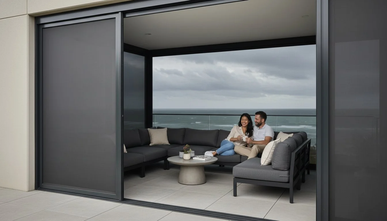 Outdoor Blinds for Second-Story Balconies in St Kilda | 2026 Bayside Guide