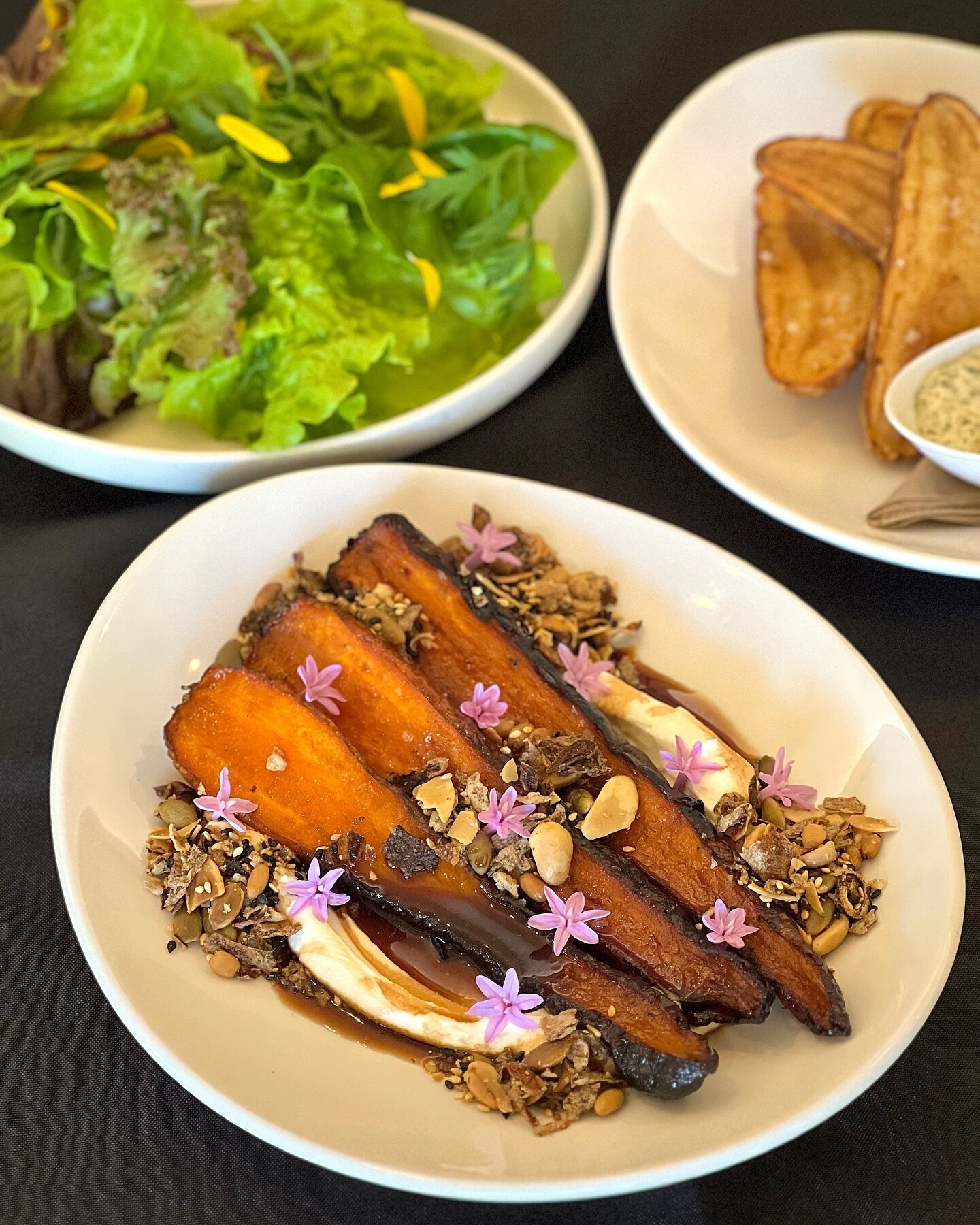 A classic Yellow Billy side. 
Charred Carrots / Feta / Honey Tahini / Nuts &amp; Seeds
Often a dark horse &amp; the favourite pick at the table. Enjoy as apart of your a la carte selection or with your banquet on your next visit.