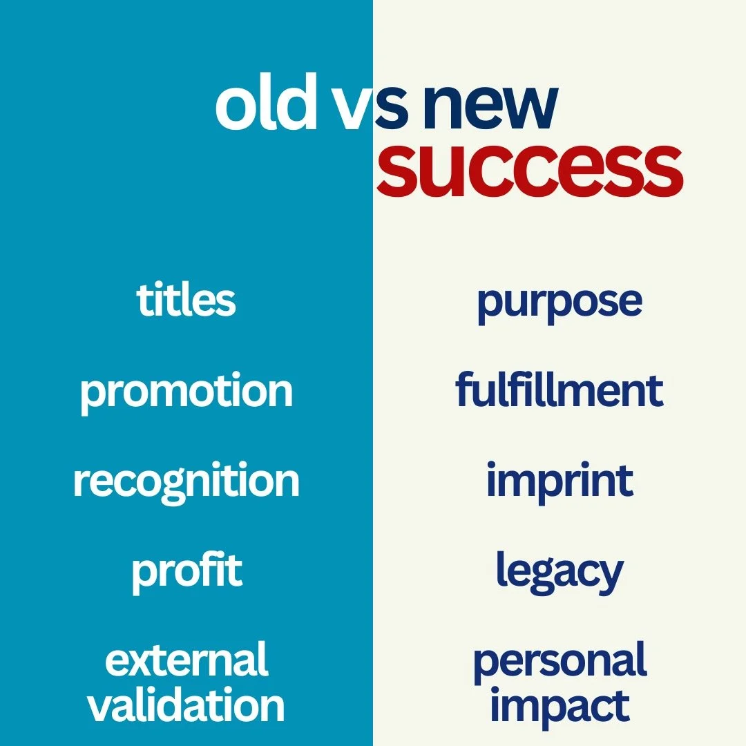 Impact: Your New Definition of Success

I&rsquo;ve mentioned this before in my posts on redefining success, and I&rsquo;ve even held workshops on this topic &mdash; some of you may have attended.

In so many client sessions, I notice the same pattern