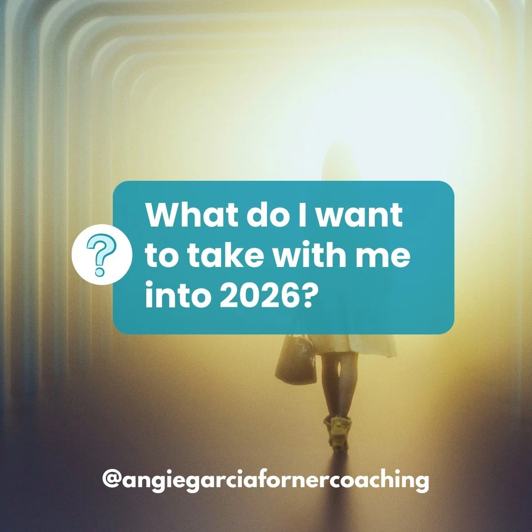 What do I want to take with me into 2026?

As the year comes to a close, it&rsquo;s not only about what we leave behind.
It&rsquo;s also about what we choose to carry forward.

We are not talking about goals or resolutions here.

I am talking about t