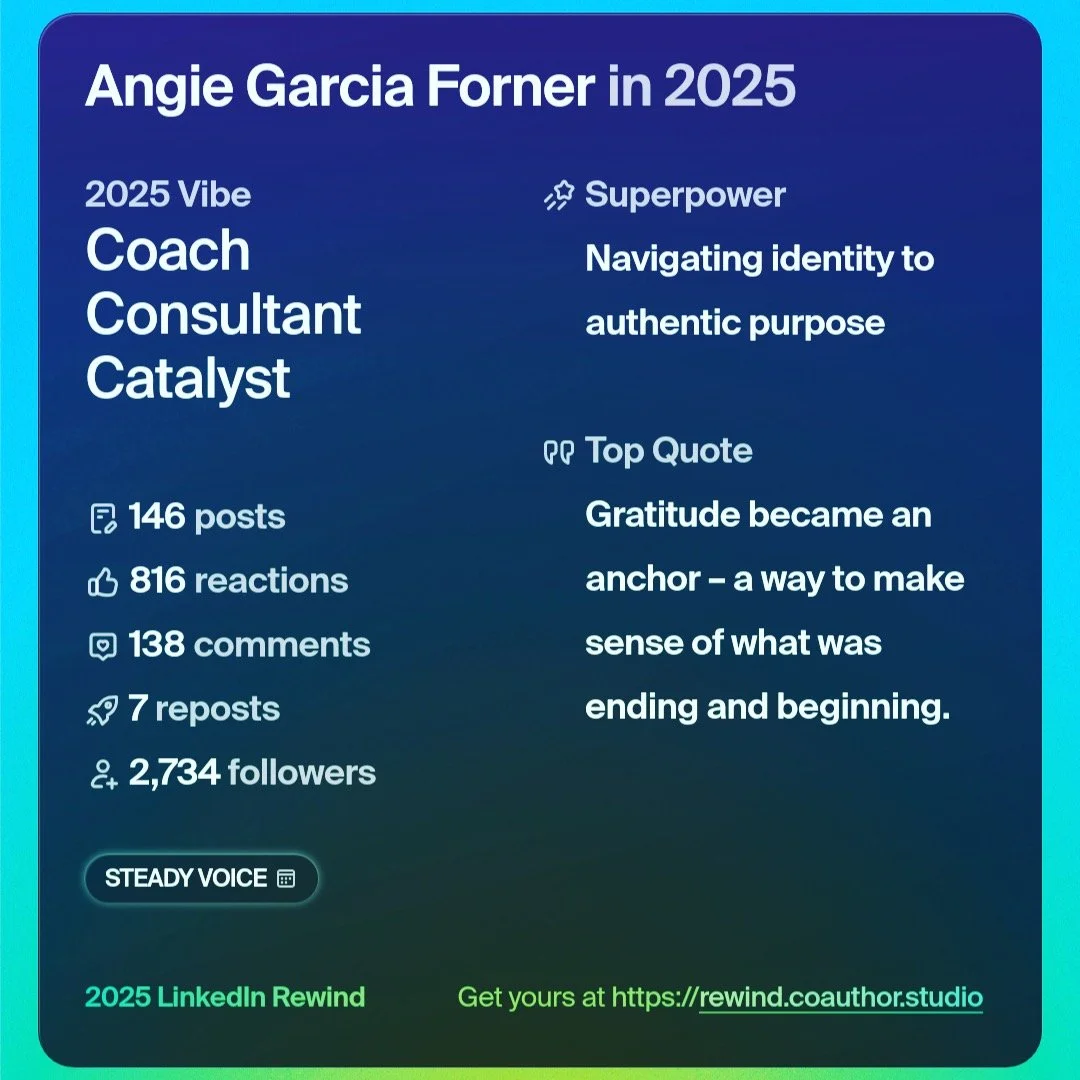 Here's my 2025 LinkedIn Rewind, by Coauthor.studio. 

I did it last year too and it was fun to see how the AI would summarise my year! 
And now I have last year and this year to compare too.

Thank you to everyone who read, commented, reached out, or