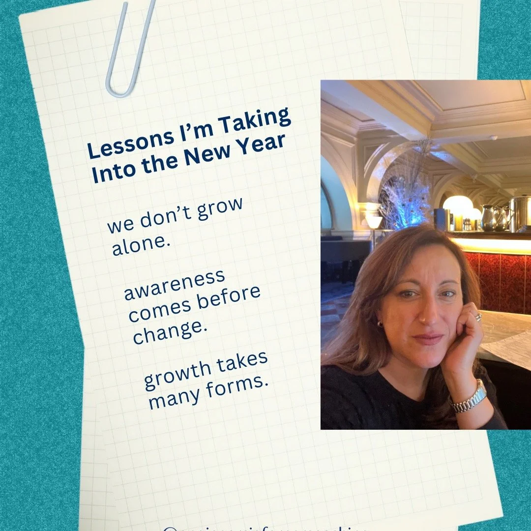 𝗟𝗲𝘀𝘀𝗼𝗻𝘀 𝗜&rsquo;𝗺 𝗖𝗮𝗿𝗿𝘆𝗶𝗻𝗴 𝗶𝗻𝘁𝗼 𝘁𝗵𝗲 𝗡𝗲𝘄 𝗬𝗲𝗮𝗿
As the year begins, I&rsquo;ve been sitting with what I&rsquo;m consciously bringing forward &mdash; not resolutions, but lessons steady enough to guide what comes next.

A f