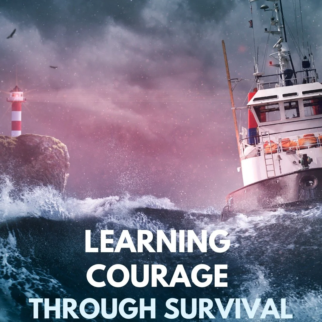 𝗡𝗼𝘁 𝗮𝗹𝗹 𝗰𝗼𝘂𝗿𝗮𝗴𝗲 𝗯𝗲𝗴𝗶𝗻𝘀 𝗮𝘀 𝗮 𝗰𝗼𝗻𝘀𝗰𝗶𝗼𝘂𝘀 𝗰𝗵𝗼𝗶𝗰𝗲.
Often, it 𝗯𝗲𝗴𝗶𝗻𝘀 𝗮𝘀 𝘀𝘂𝗿𝘃𝗶𝘃𝗮𝗹. Sometimes it&rsquo;s a &ldquo;swim or sink&rdquo; scenario.

Many leadership strengths are shaped long before titles or p