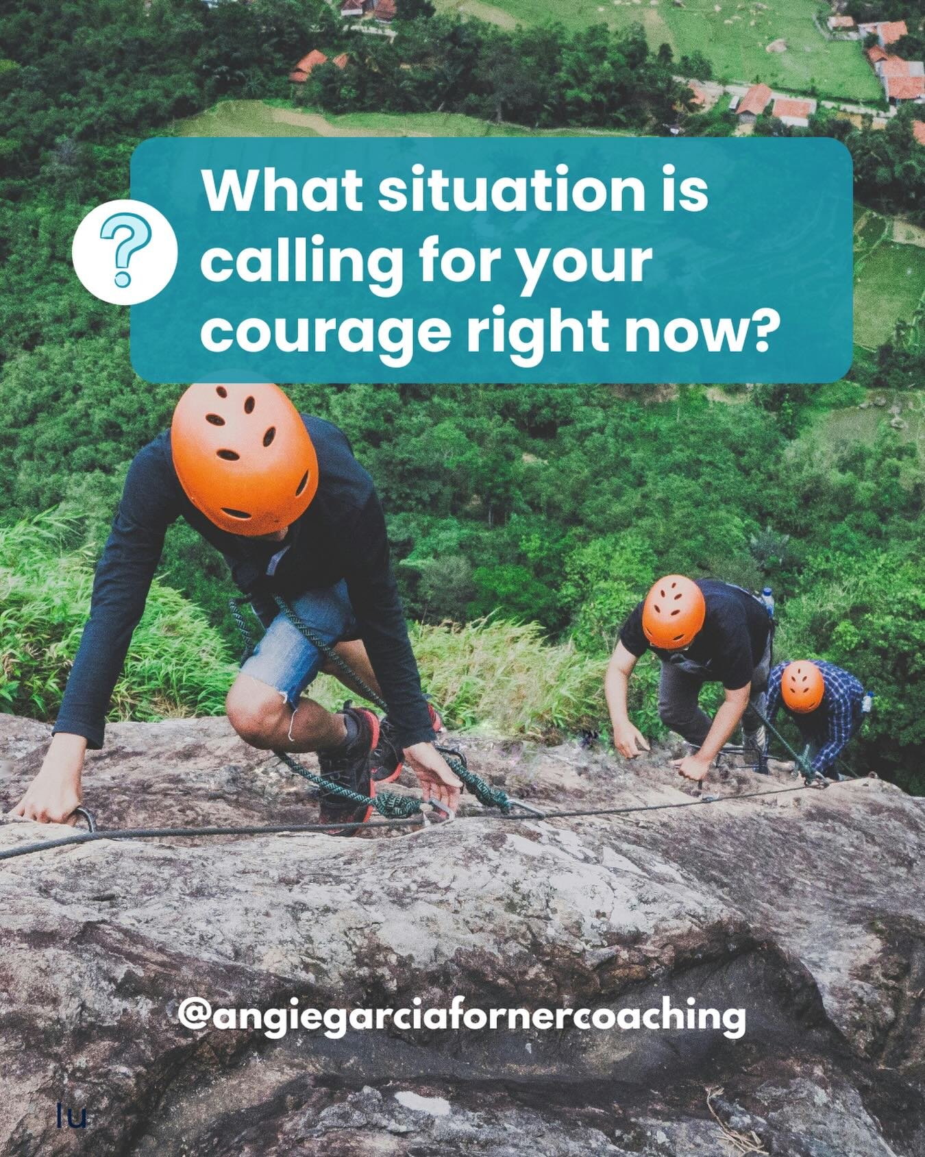 What situation is calling for your courage right now?

At work, in your personal life.
In your mind, in your body, in your soul.
Taking a stance, standing in presence.
A change in thought, words or action.
A postponed conversation or a proactive exch