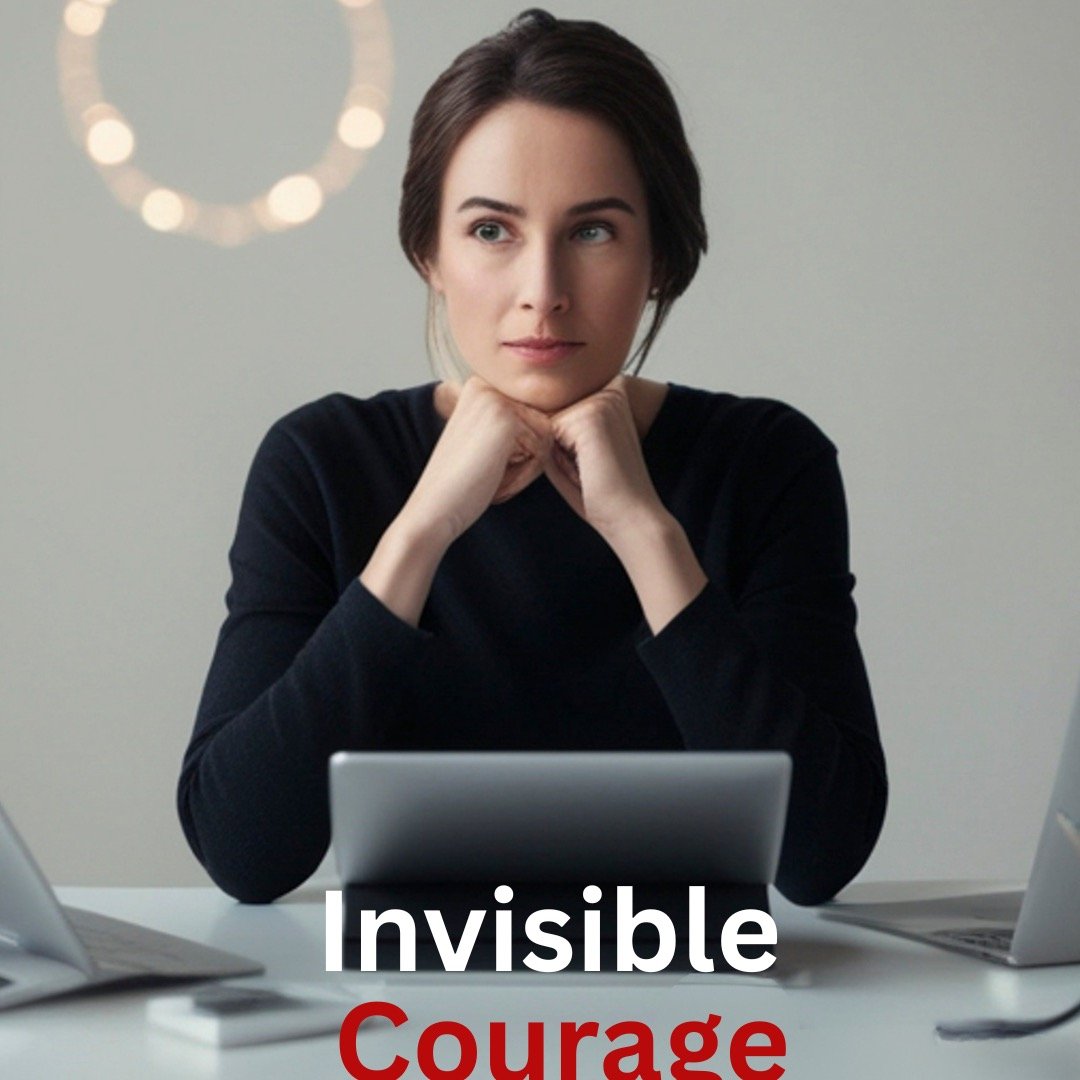𝗜𝗻𝘃𝗶𝘀𝗶𝗯𝗹𝗲 𝗖𝗼𝘂𝗿𝗮𝗴𝗲/𝗦𝘂𝗿𝘃𝗶𝘃𝗮𝗹

When we speak about courage in leadership, we often picture strong opinions, bold decisions, or visible action.

But there is another kind of courage that rarely makes the headlines: the courage of 