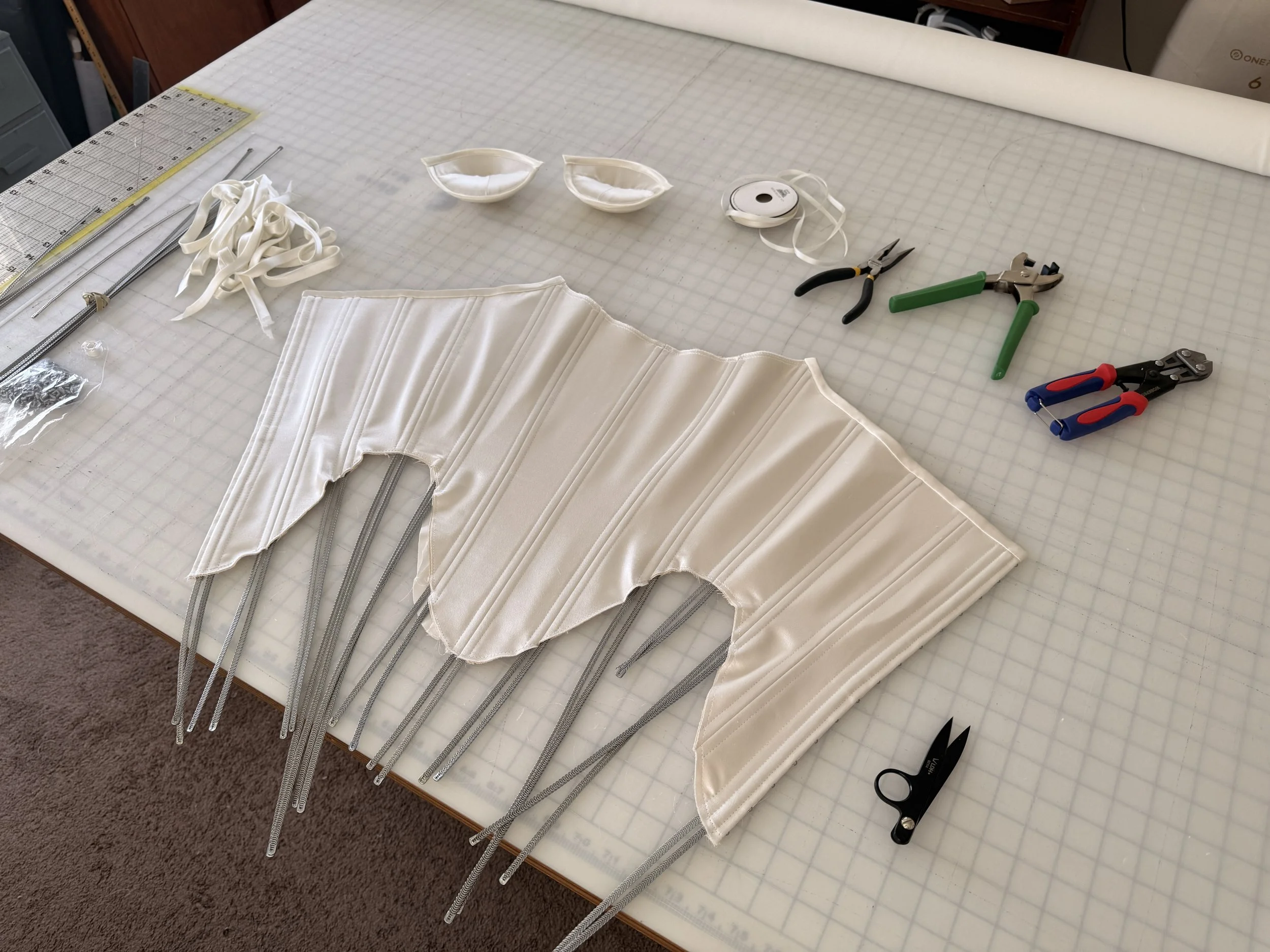 My Wedding Dress Construction Guide