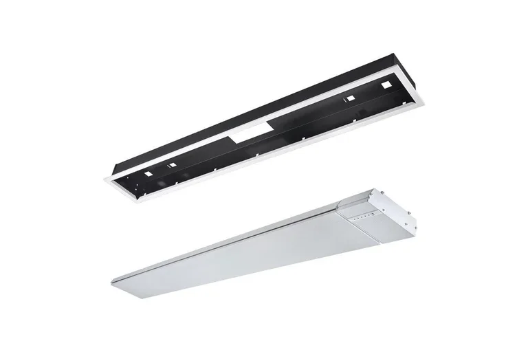 Heatstrip Elegance with Remote Off White  with Flush Mount Kit