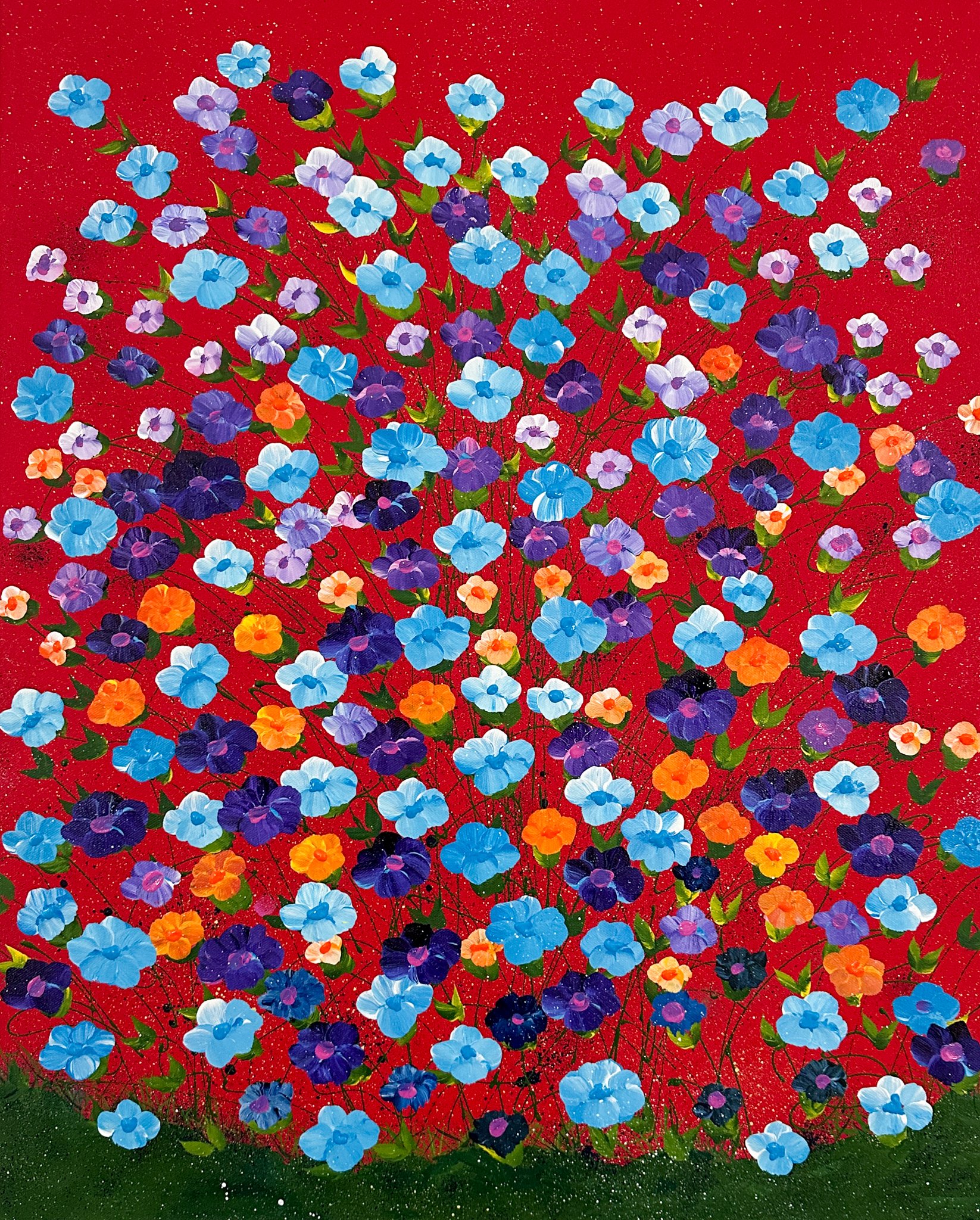 Beauty Wins Over Tariffs, Floral Pattern curation by Zoe MN, Paris, France