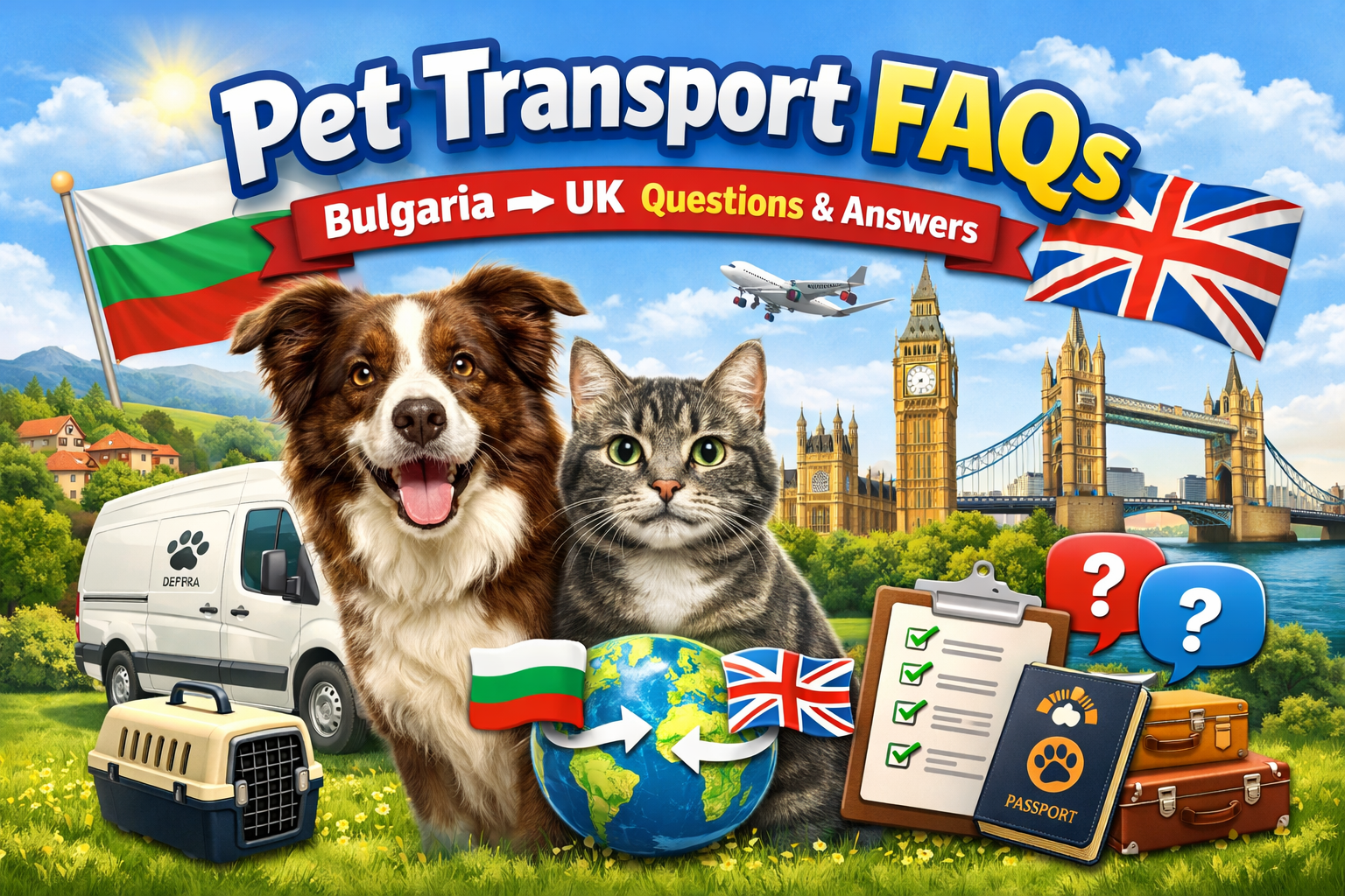 How Much Does an Animal Health Certificate Cost for Pets Travelling to Bulgaria?
