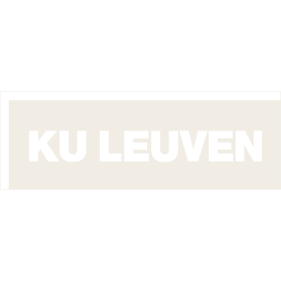 KU Leuven logo on a white background.
