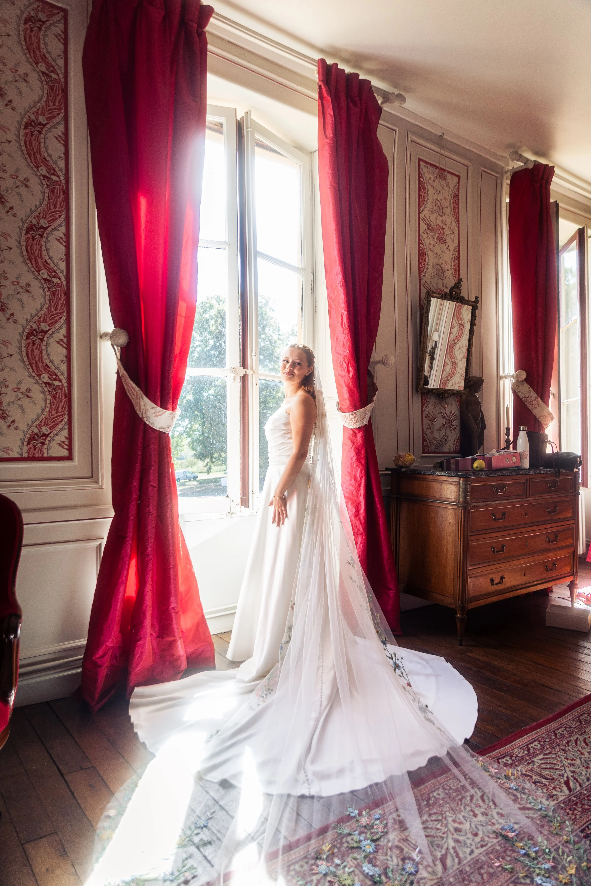 mariée Château de Chéronne
