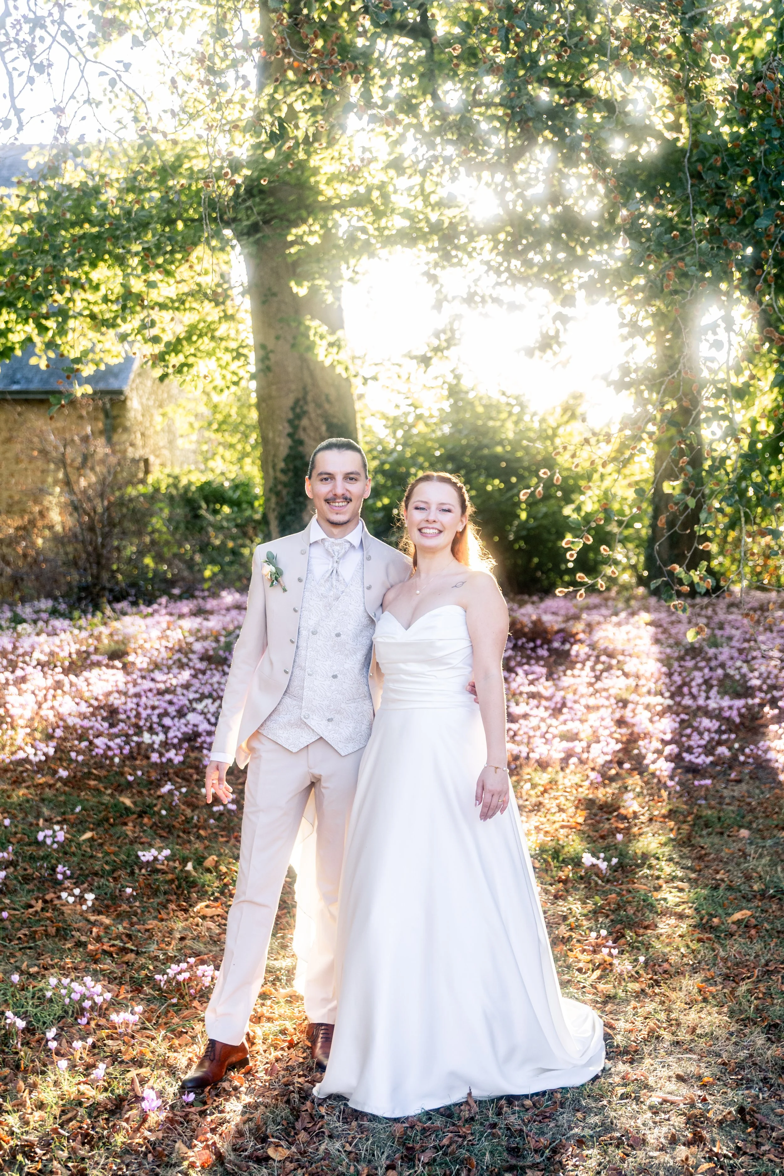 couple Château de Chéronne