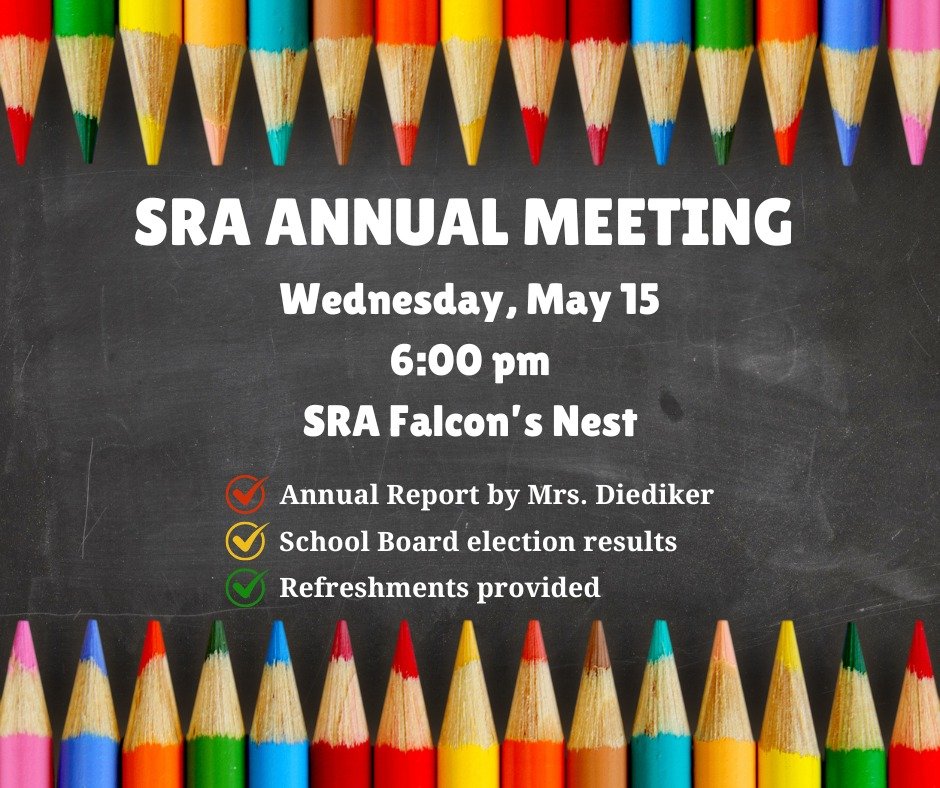 We hope to see you all next Wednesday night for our Annual Meeting!