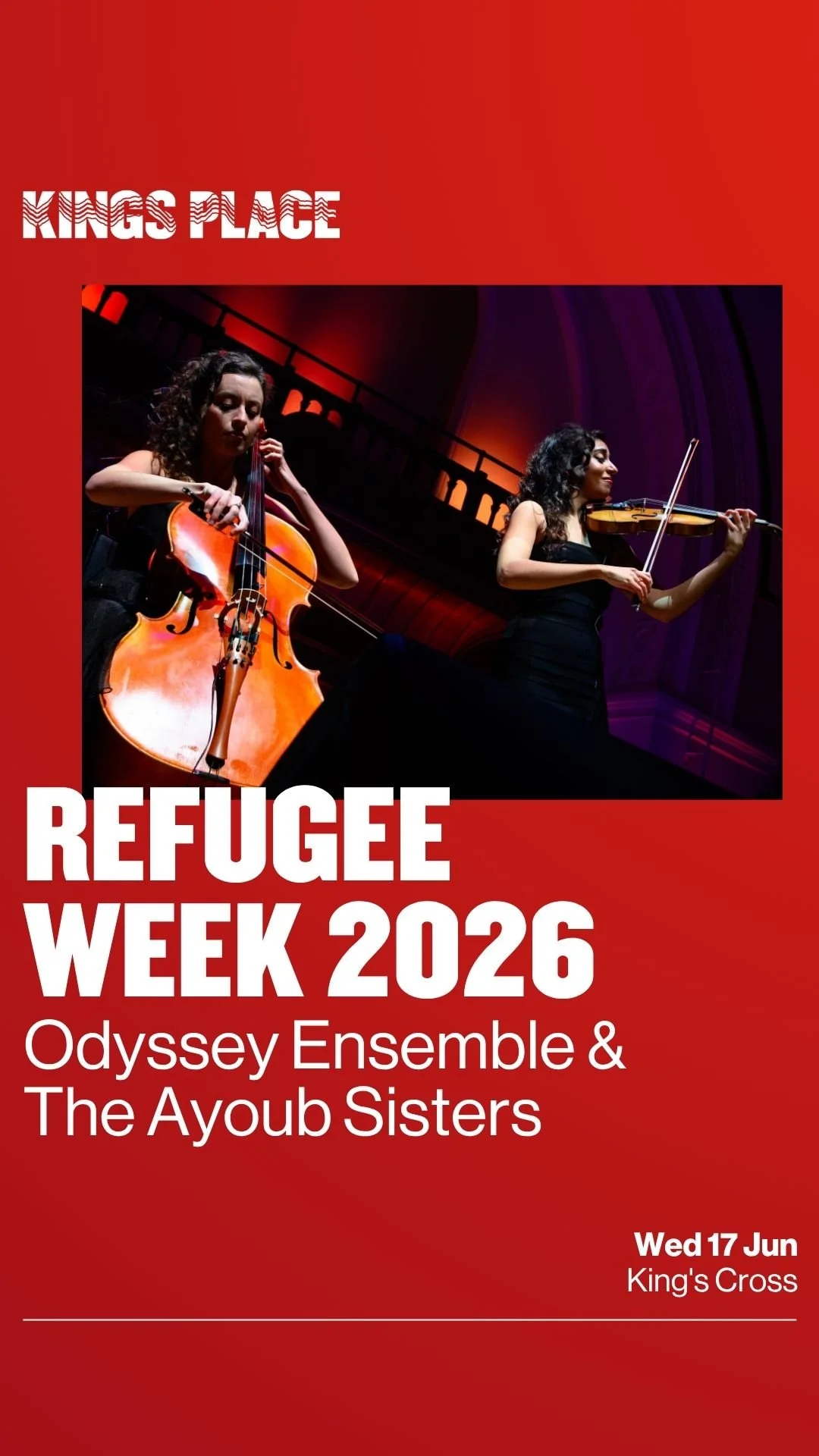Refugee Week 2026: Odyssey Ensemble & The Ayoub Sisters