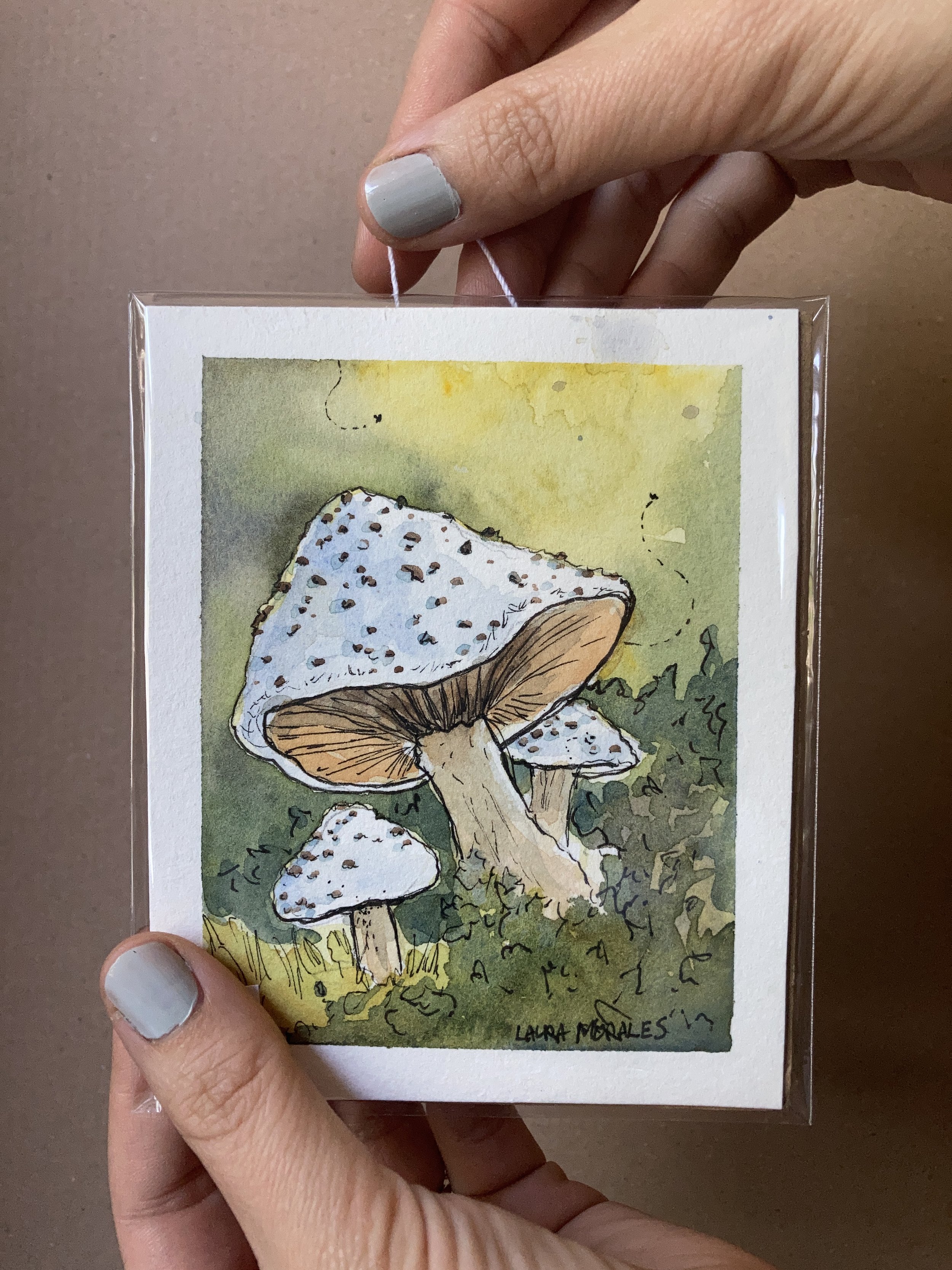 White Mushrooms