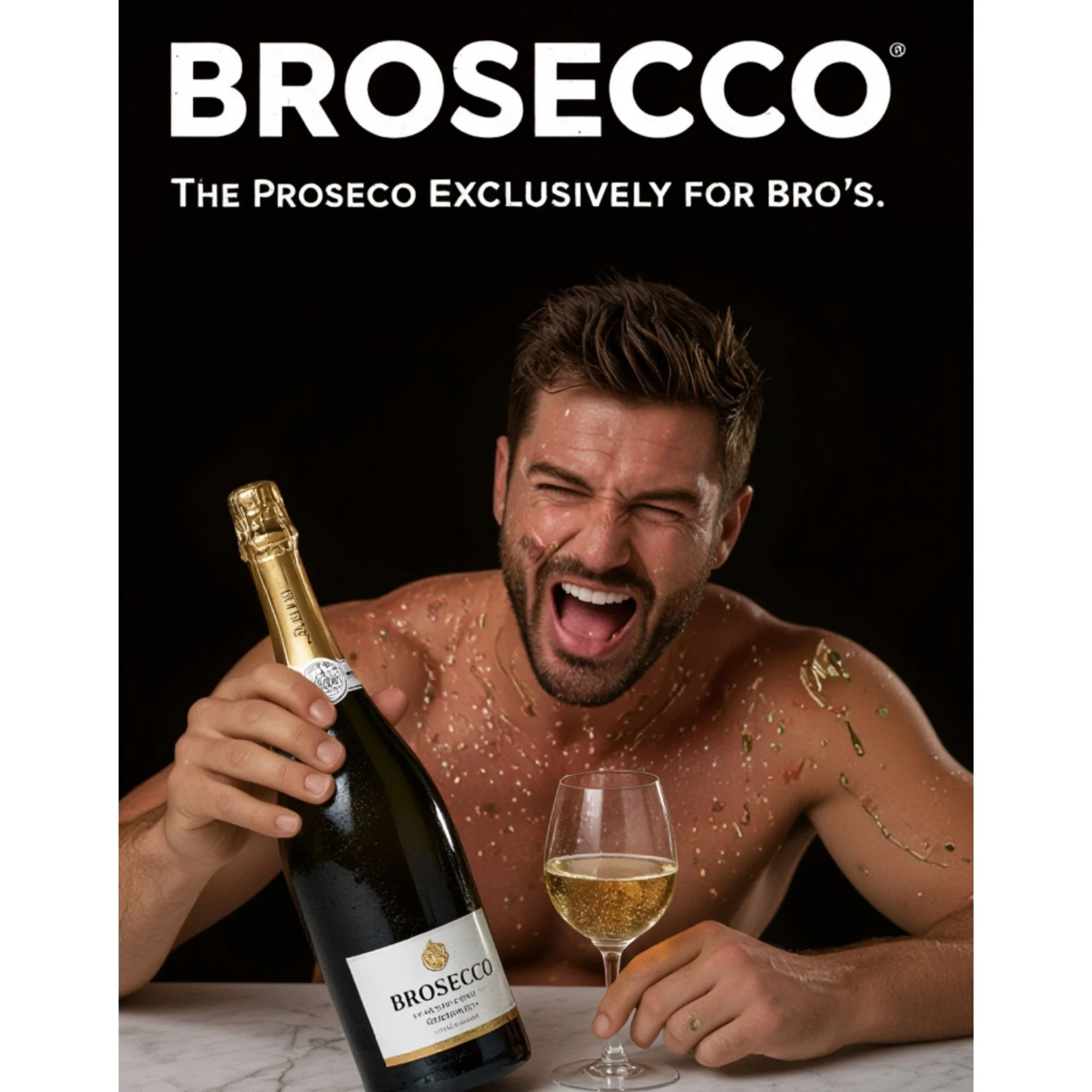 Brosecco with Your Shirt Off
