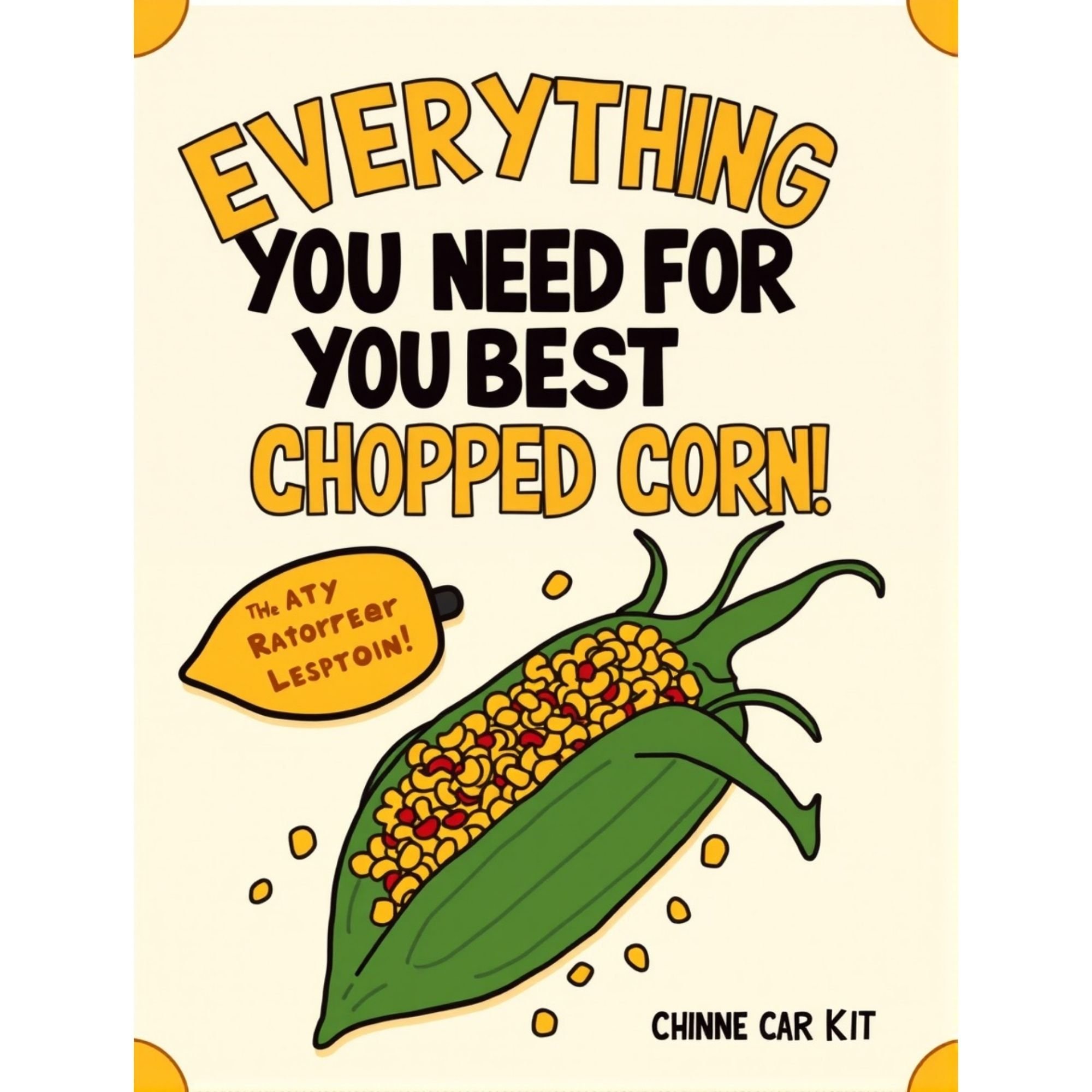 Everything you Need for you Best Chopped Corn!