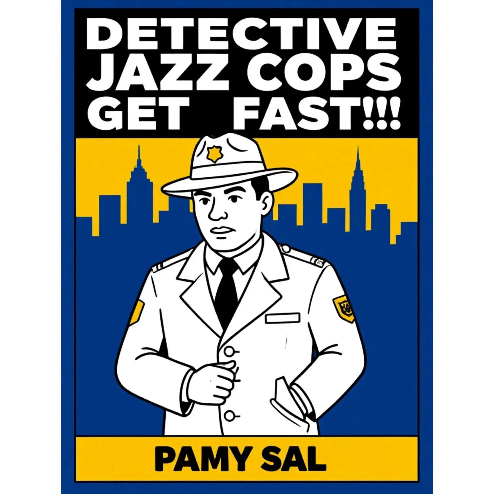Jazz Cops get Fast!!! - Pamy Sal