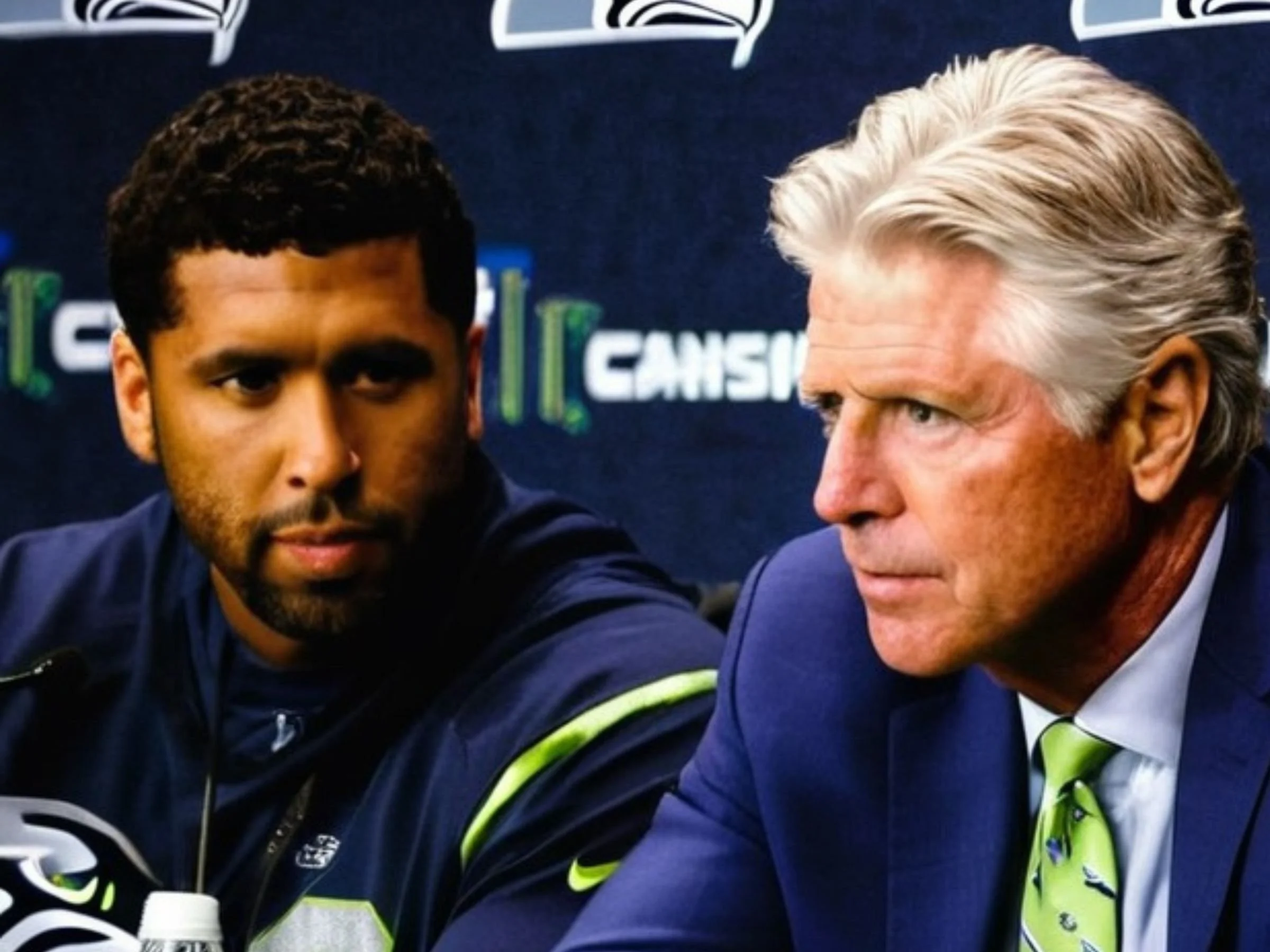PETE CARROLL AND RUSSELL WILSON TEAM UP WITH CARDBOARD CUTOUT OF MARSHAWN LYNCH AND FORM NEW NFL FRANCHISE: “SEE YOU IN THE SUPERBOWL, DICKHEADS!”