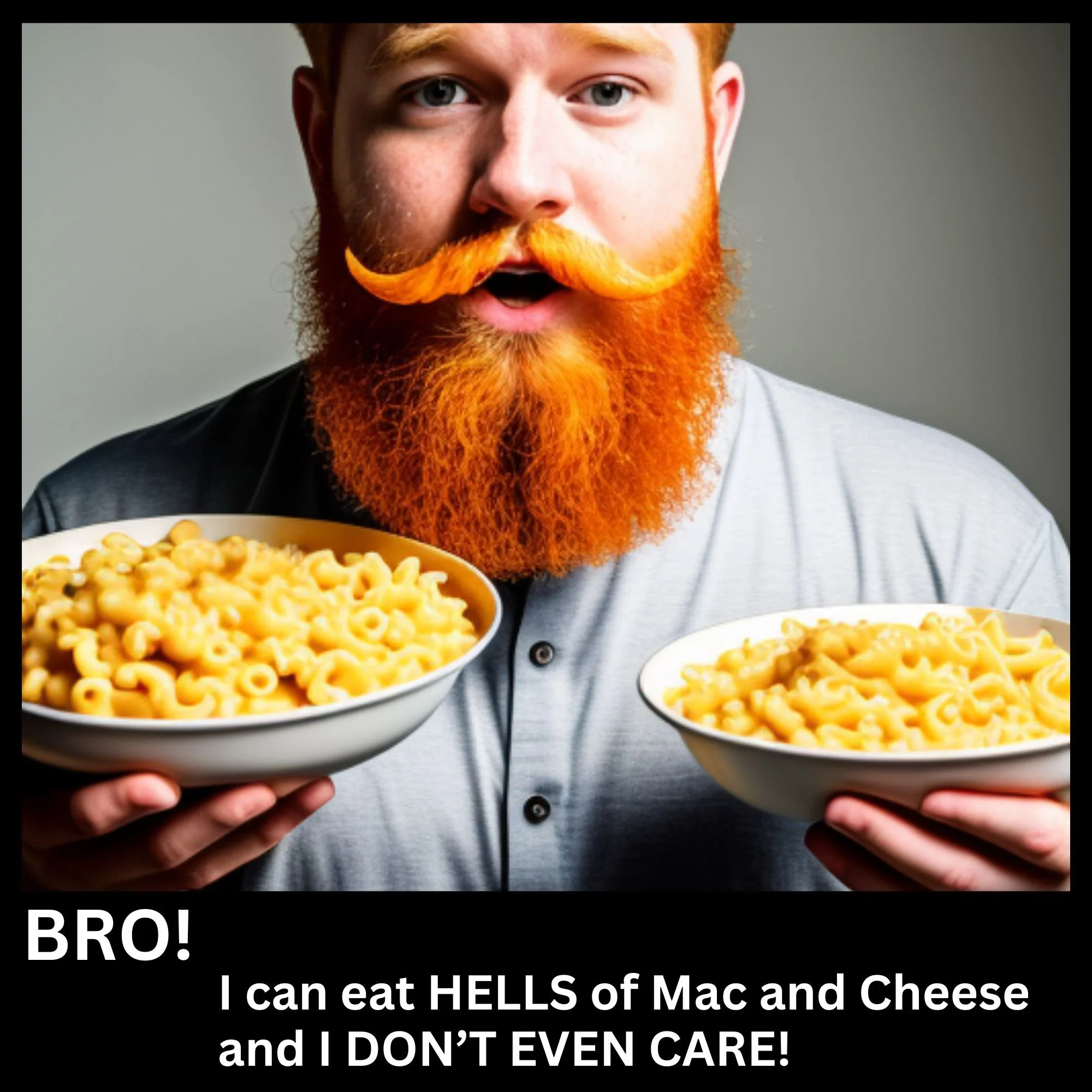 BRO! I Can Eat HELLS of Mac and Cheese!