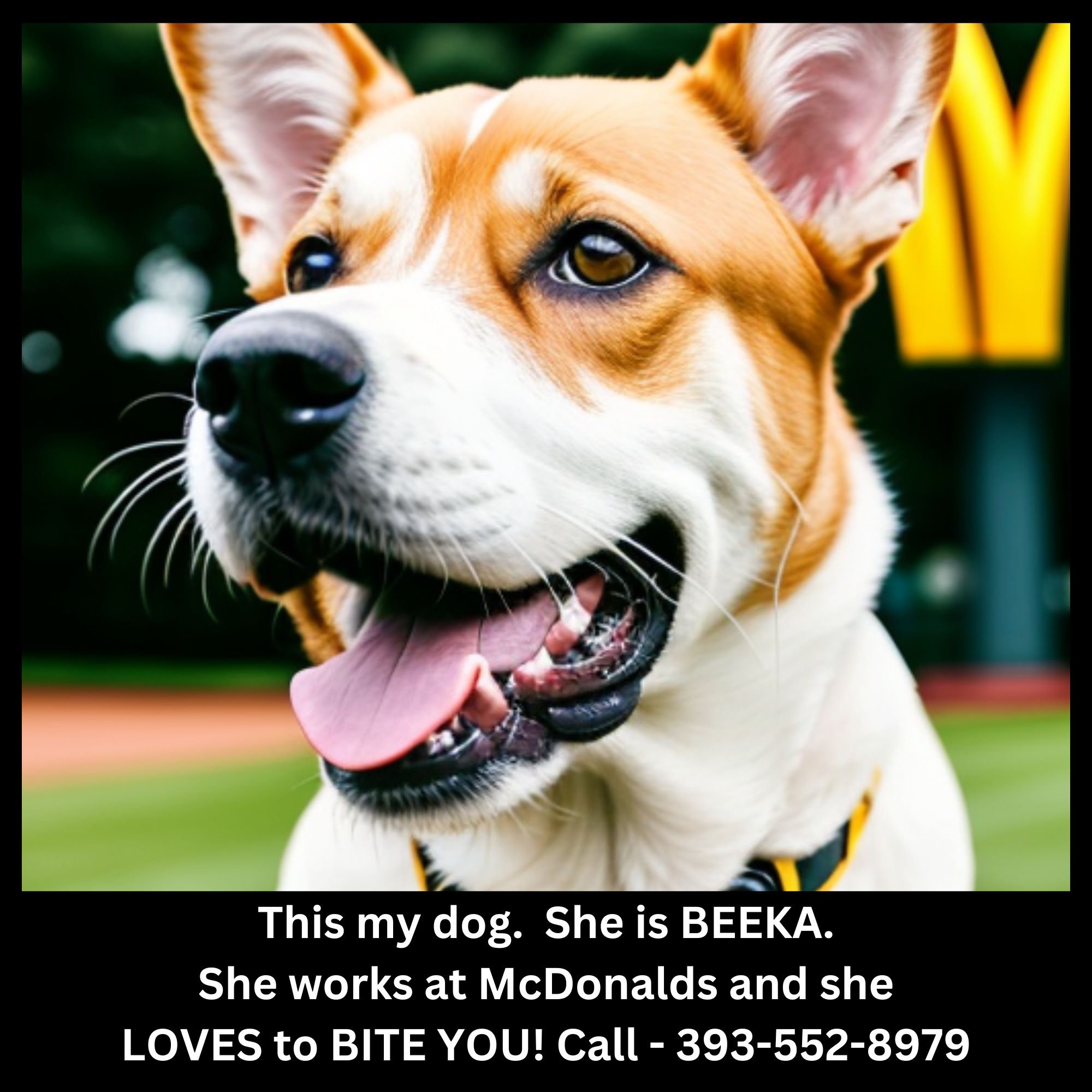 This My Dog - She Work at McDonalds