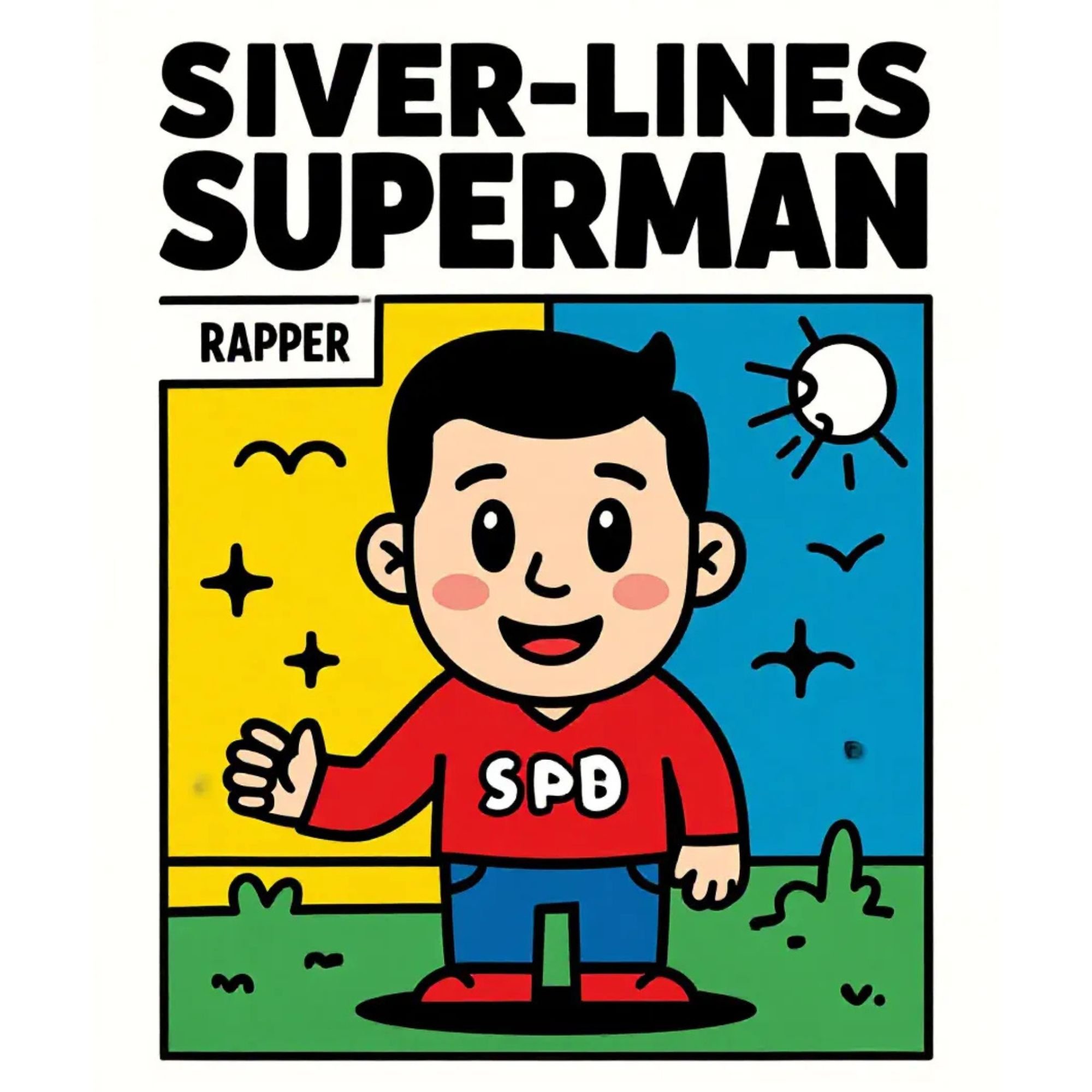 Siver-Lines SUPERMAN