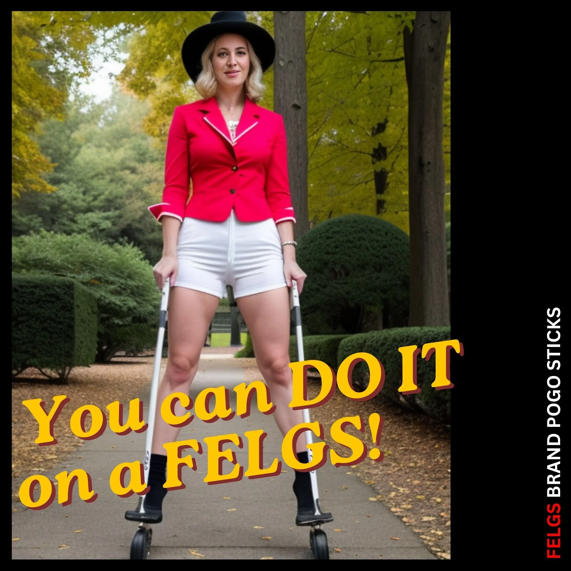 You can DO IT on a FELGS!