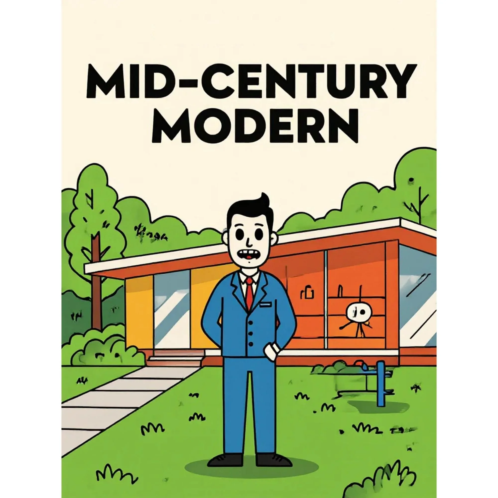 Mid-Century Modern Salesman