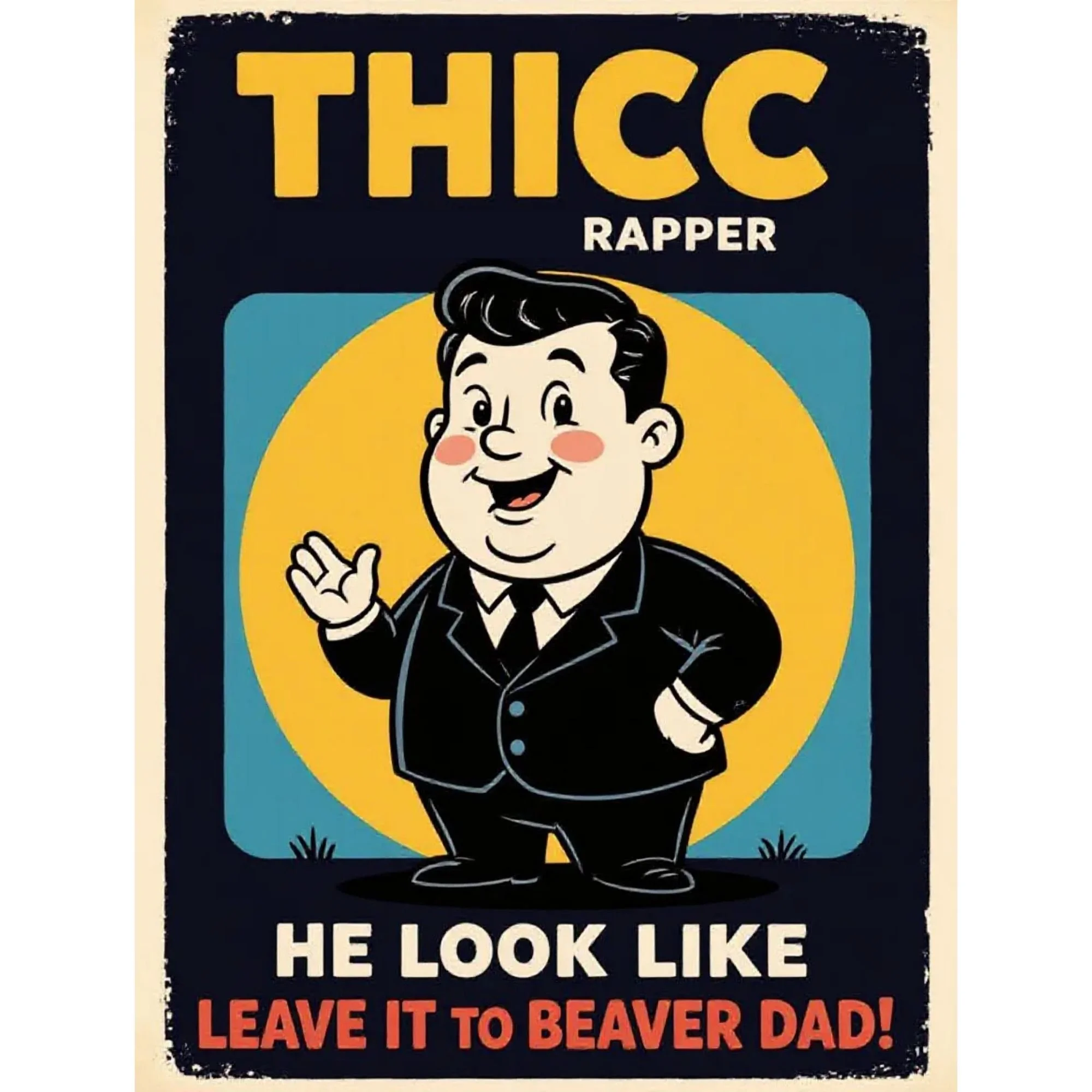 THICC RAPPER - He Look Like Leave it to Beaver Dad!