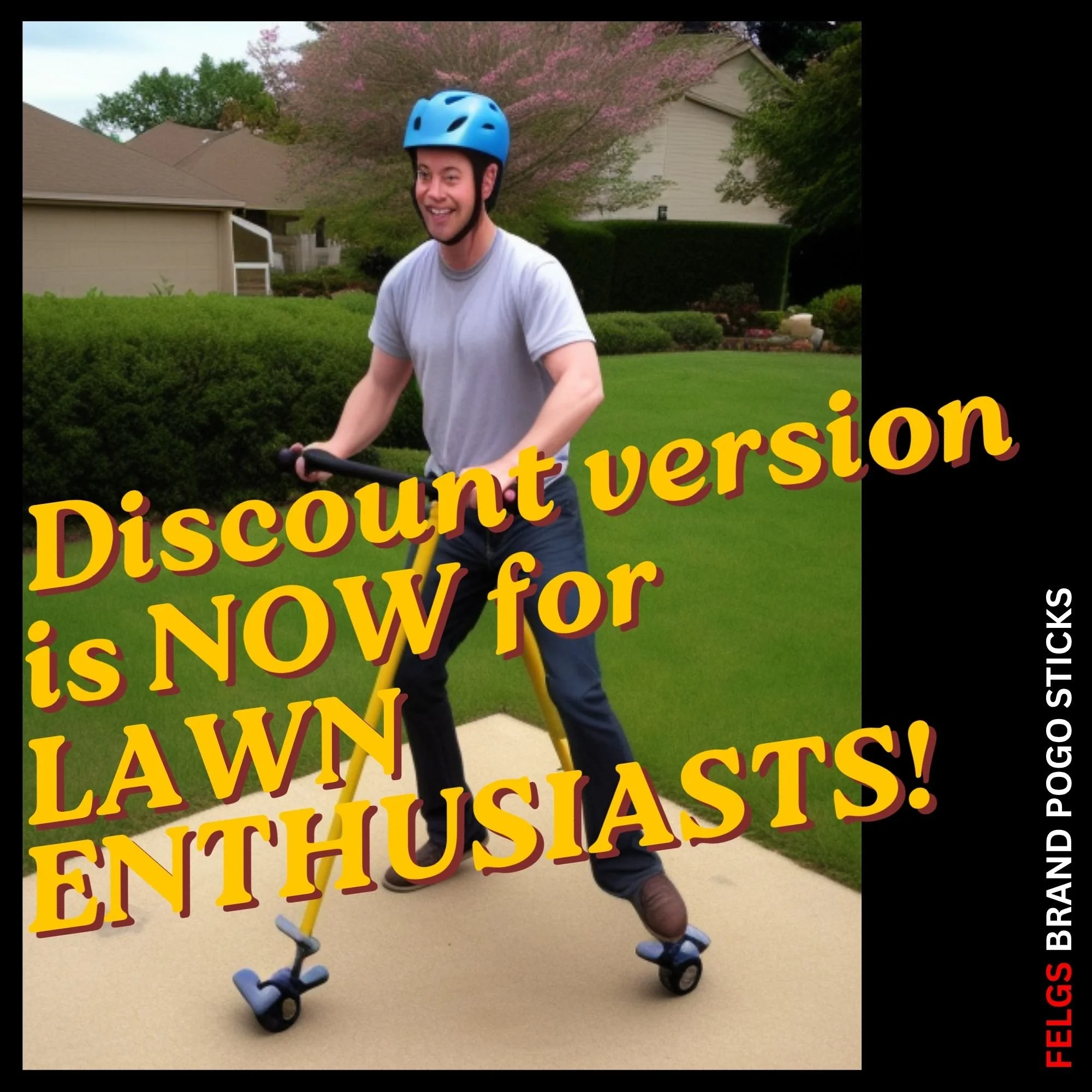 Discount version is NOW for LAWN ENTHUSIASTS!