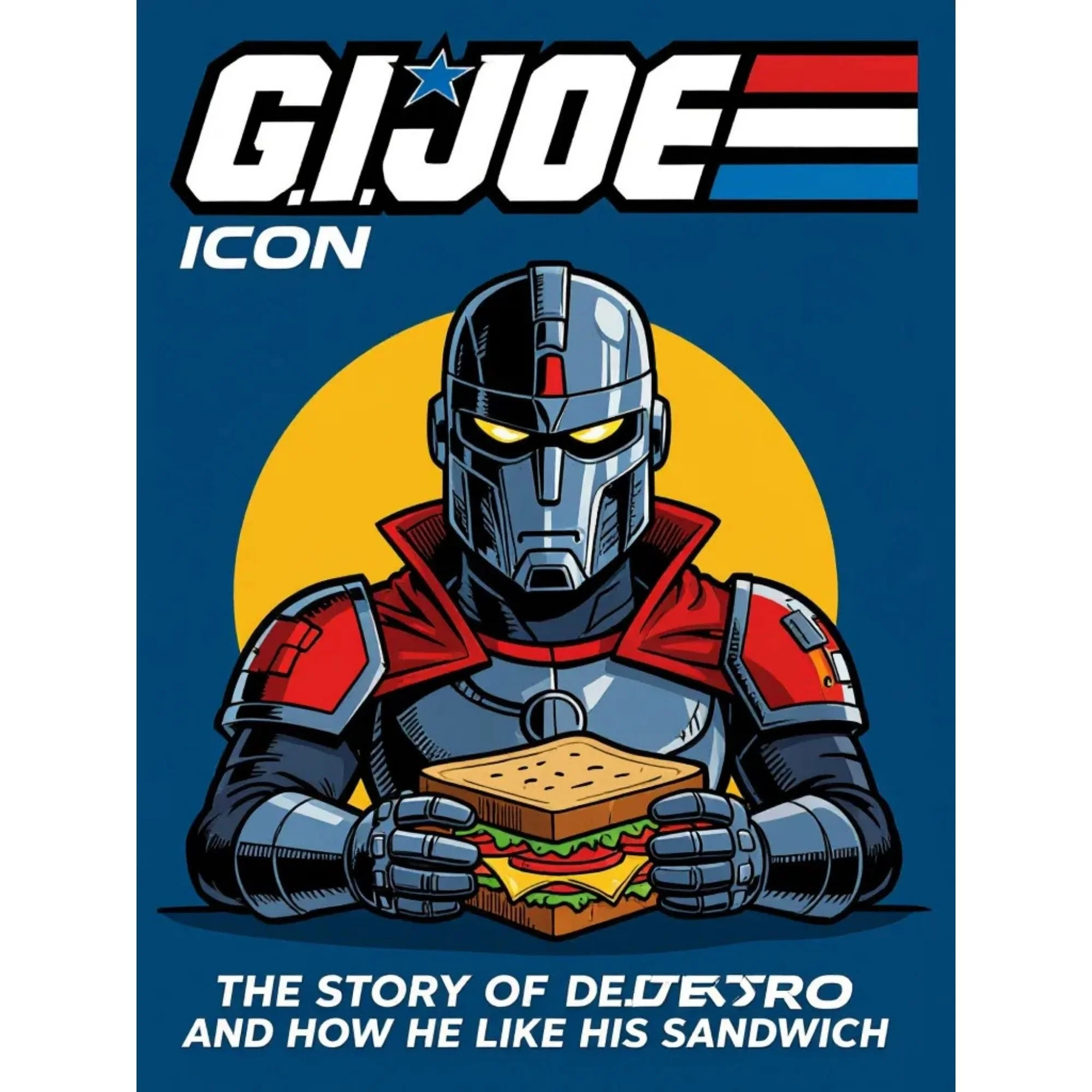 The story of Destro and how he like his sandwich - Dark Blue