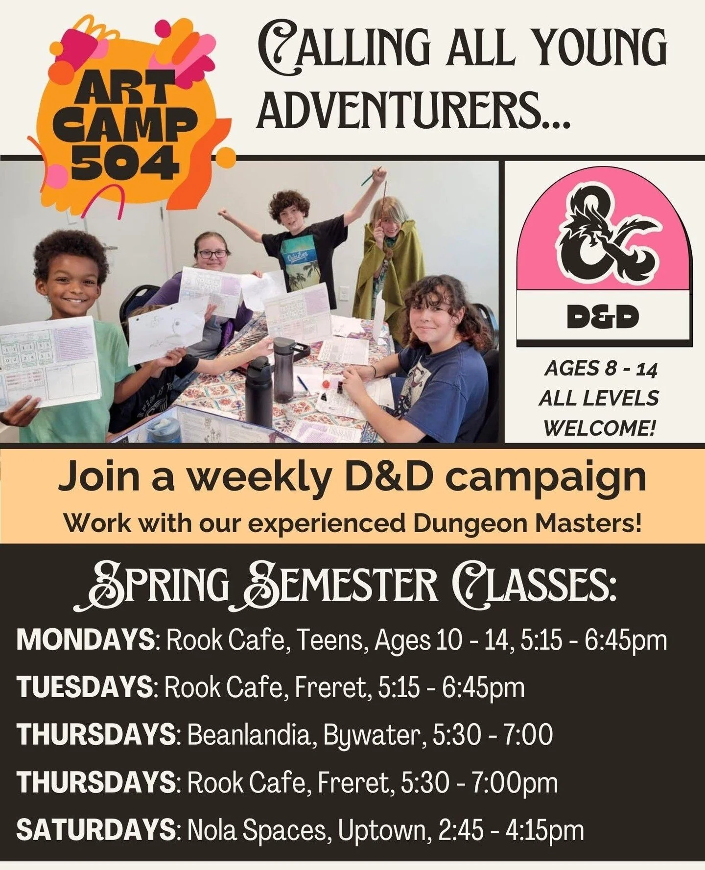 16+ Art It Out Summer Camp