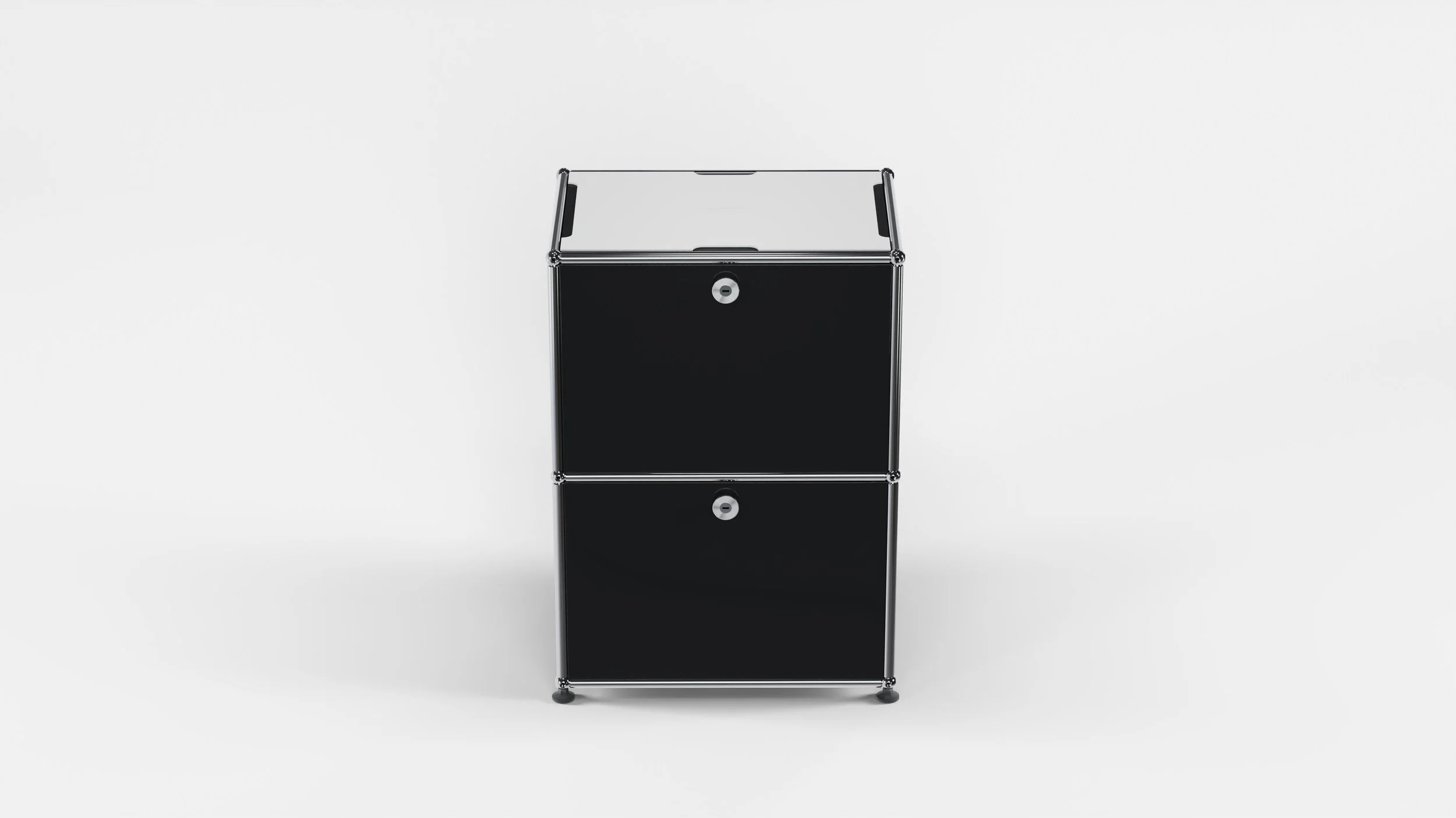 Lederauflage Weiß B50 T35