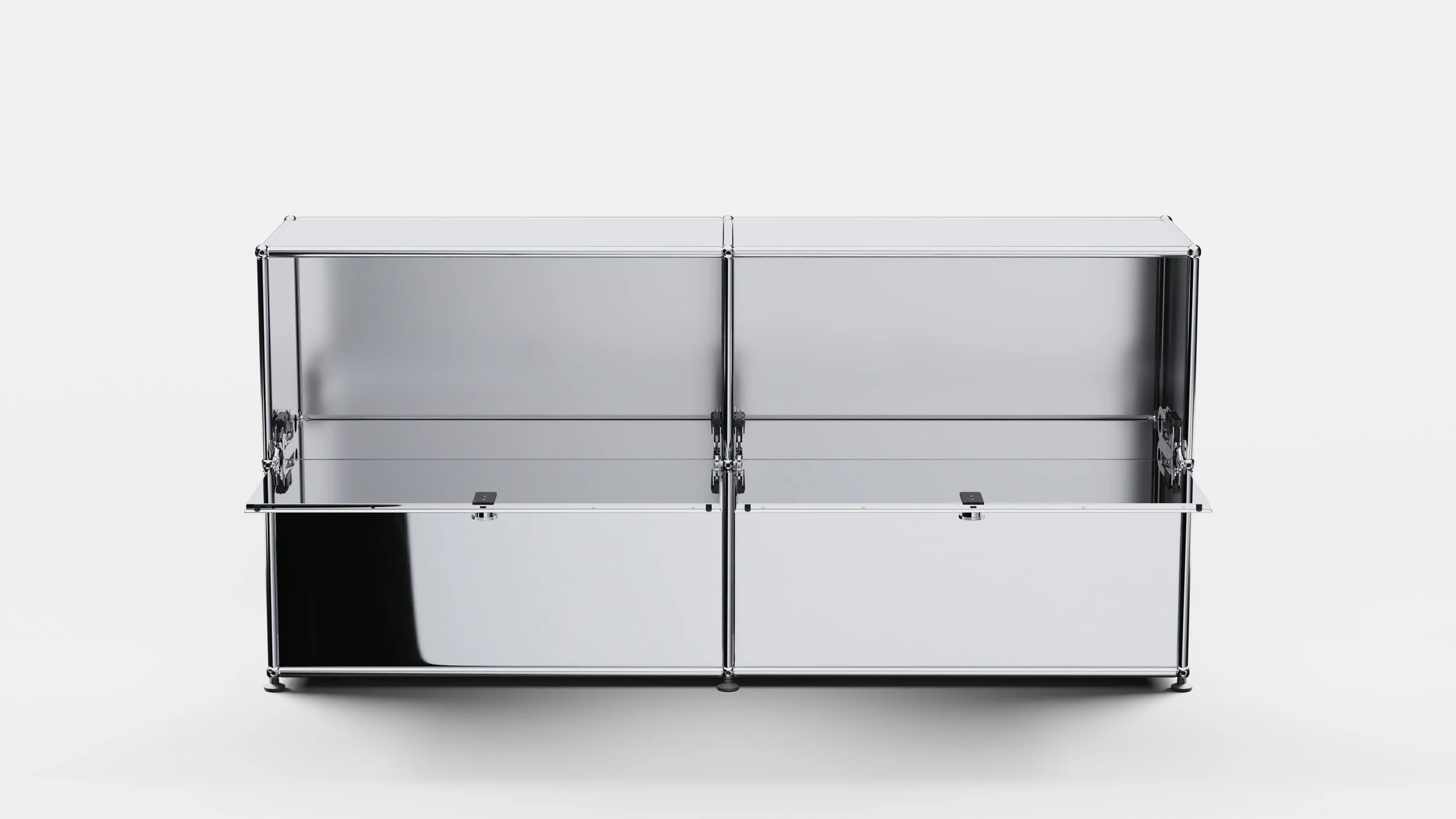 Sideboard Chrom B75(x2) H35(x2) Frontal Offen.jpg