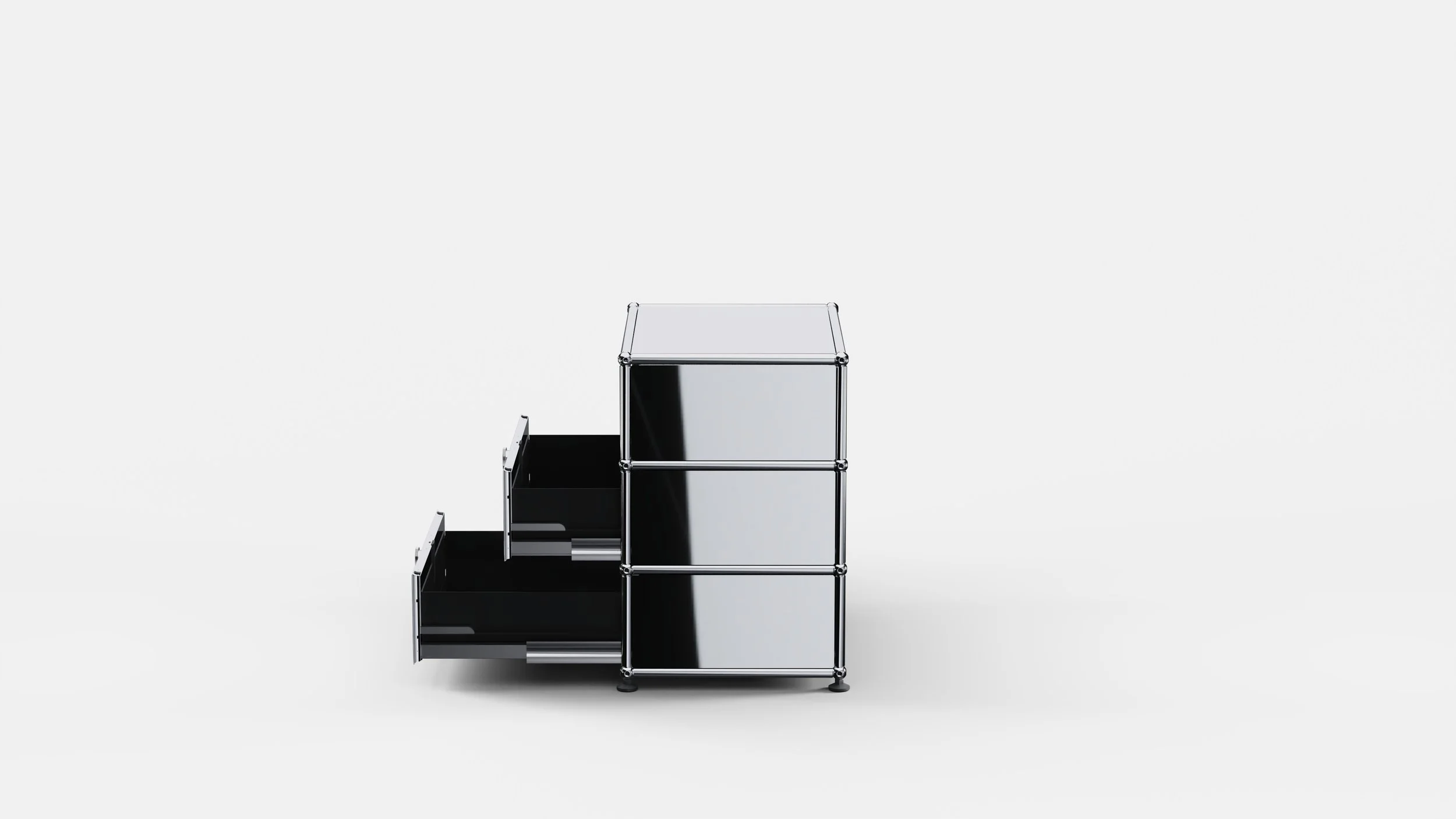 Kleiner Nachttisch 2 Chrom Seite Offen.jpg