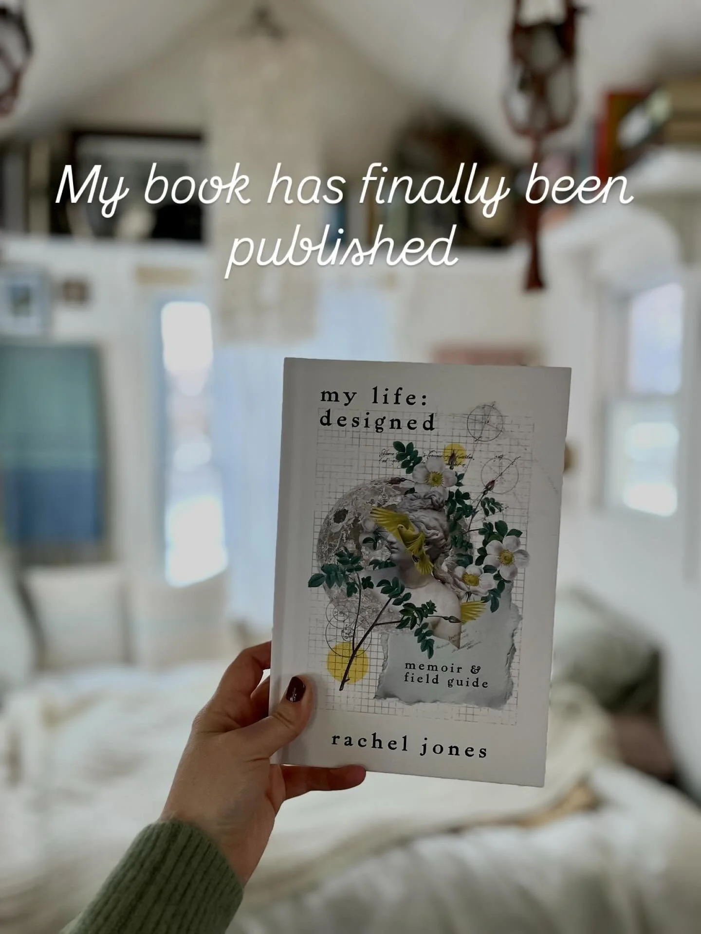 My book has finally been published! 😭 I wrote this book as an invitation&mdash;to notice, to imagine, and to create new realities starting right where we are. 

Inside, I explore design as a practice of curiosity, creativity, and strategy&mdash;one 