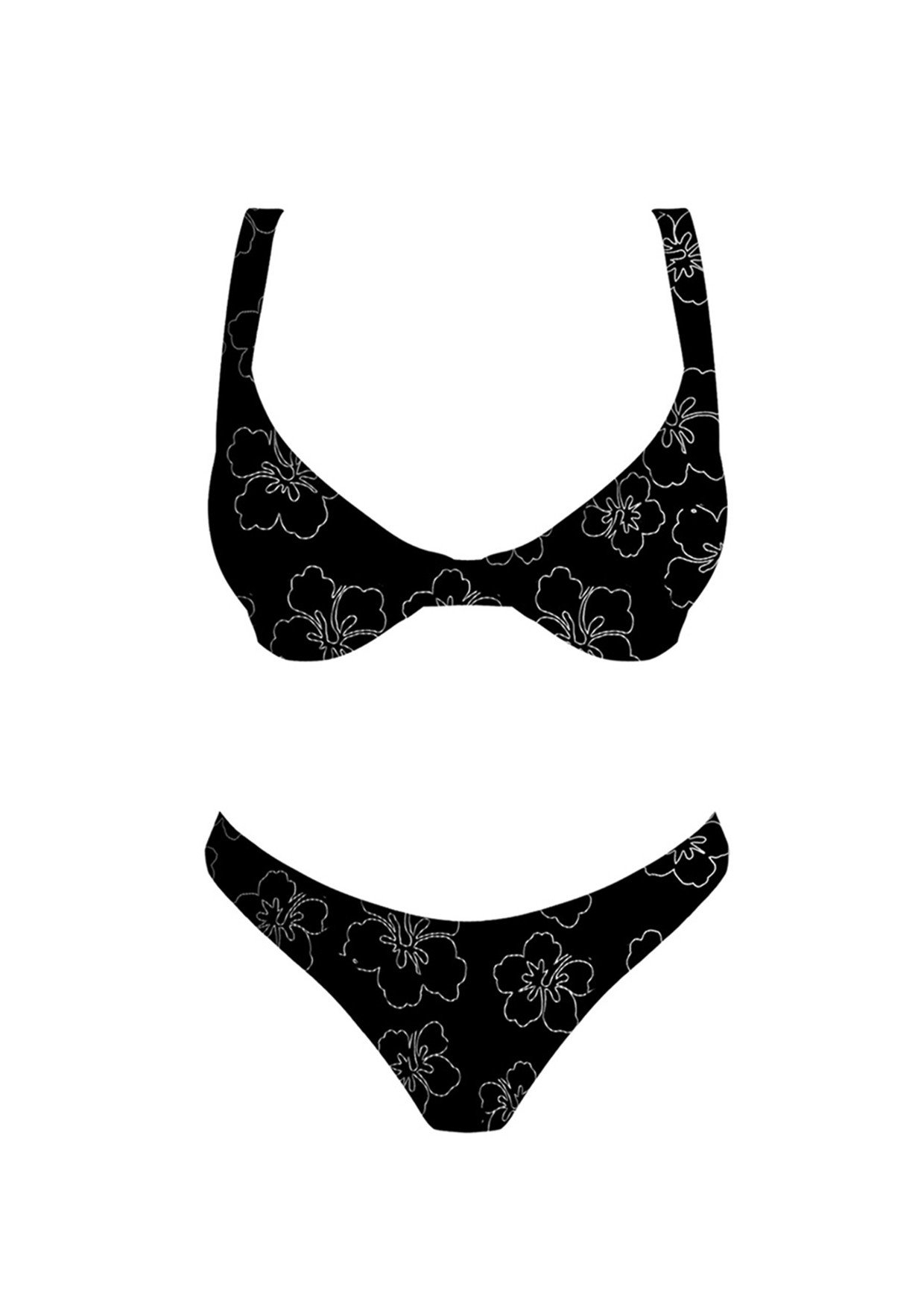 Maga Flower Bikini Set
