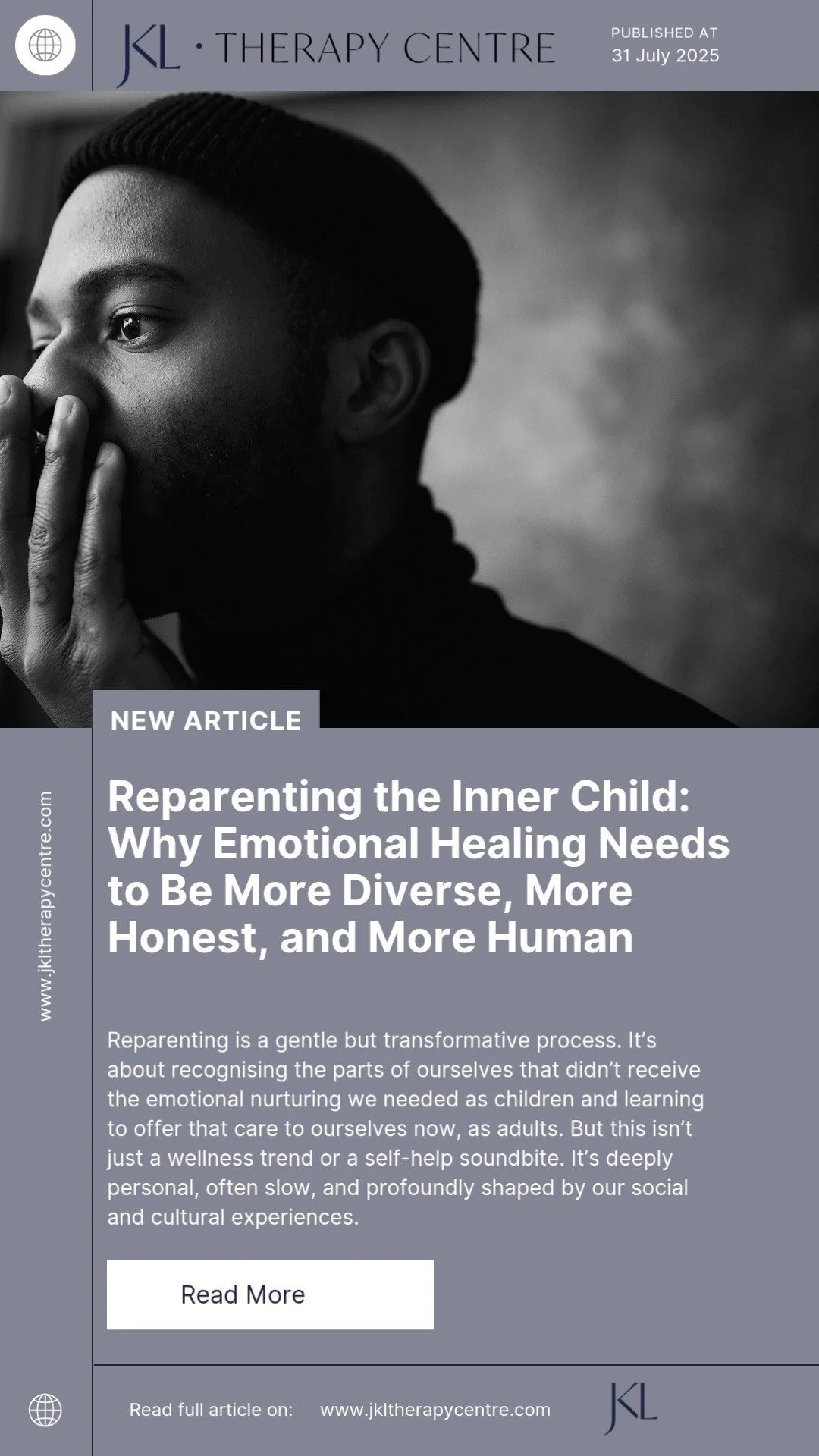 Reparenting is not a trend, it’s a deeply personal, often transformative process.
Our latest article, written by Lukasz, explores how unmet emotional needs from childhood can show up in adult life, especially in our relationships, intimacy, and