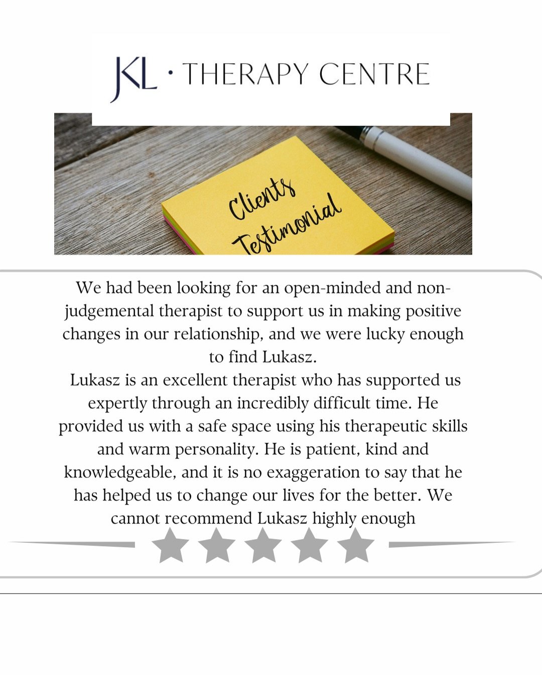 Grateful for words like these 🤍
Creating a safe, non-judgemental space where real change can happen is at the heart of our work. Thank you for trusting the process and allowing us to walk alongside you on your journey.

#ClientTestimonial #TherapyWo