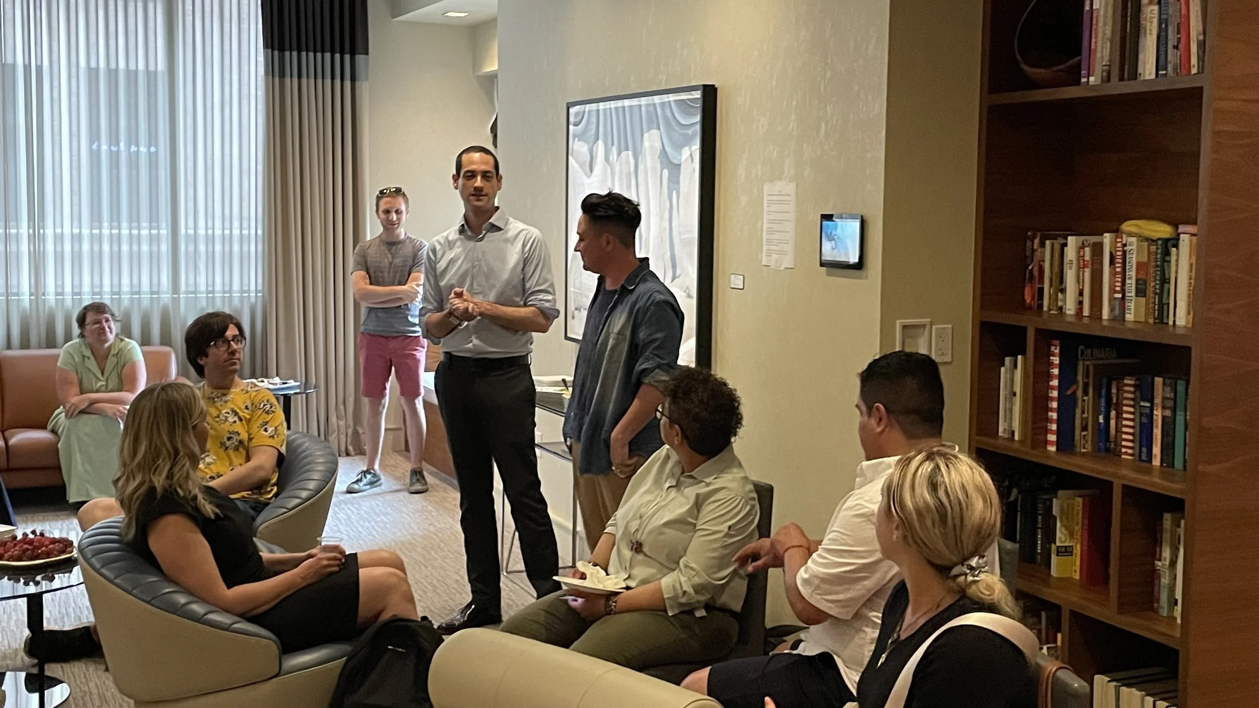 Queer Community Connection Kickoff Downtown