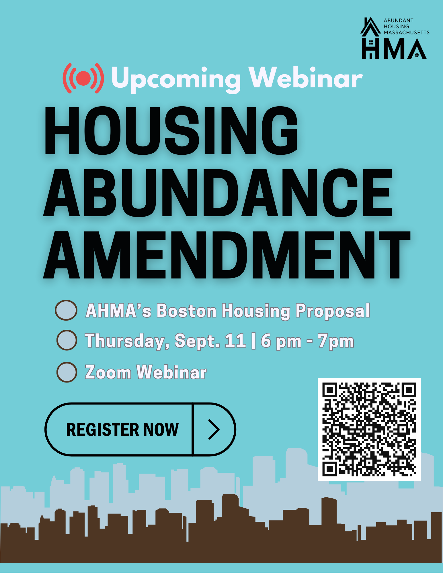 Abundant Housing MA x TQNC Webinar on Housing Abundance Amendment