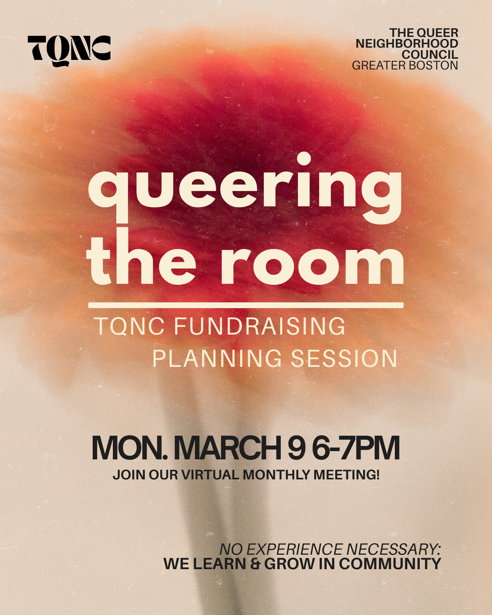 Queering the Room; Fundraising Planning Session