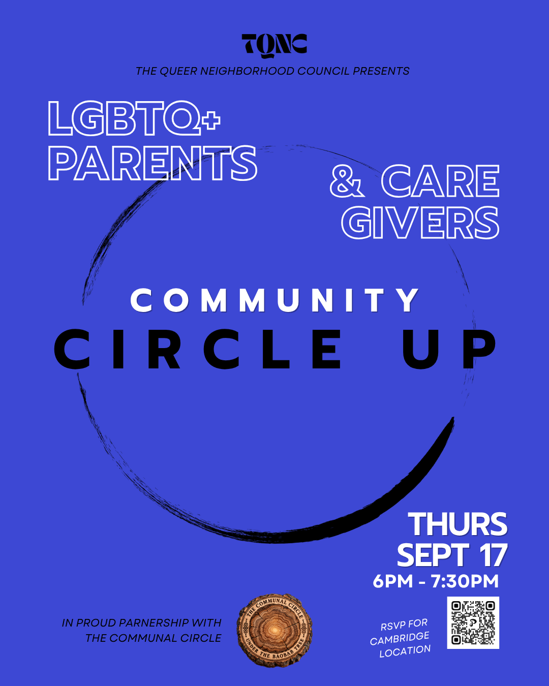 LGBTQ+ Parents & Caregivers Circle Up
