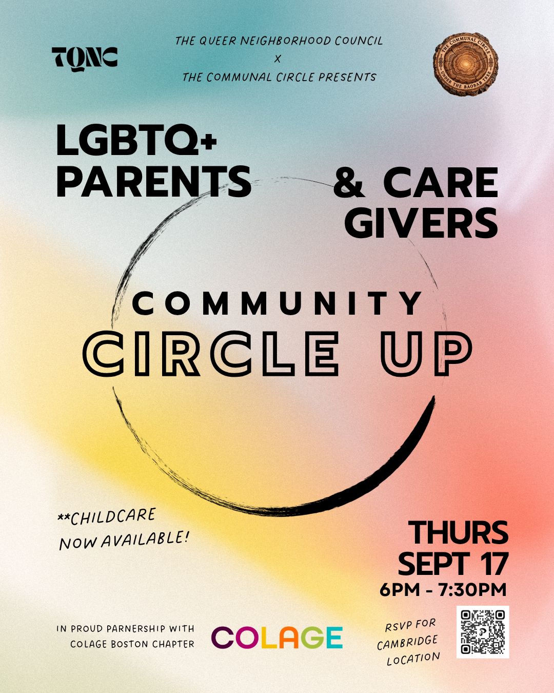 LGBTQ+ Parents & Caregivers Circle Up