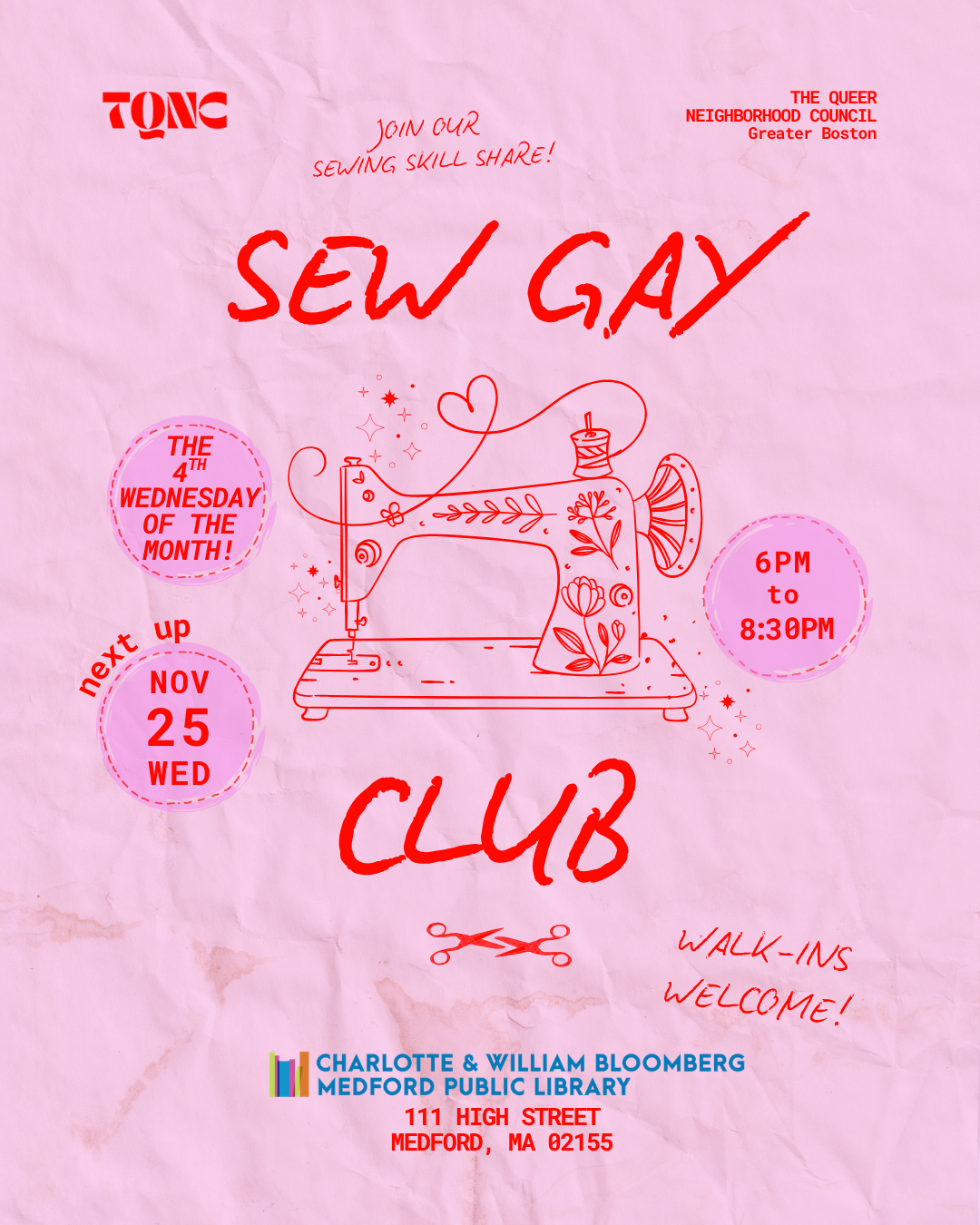 Sew Gay Club (November)