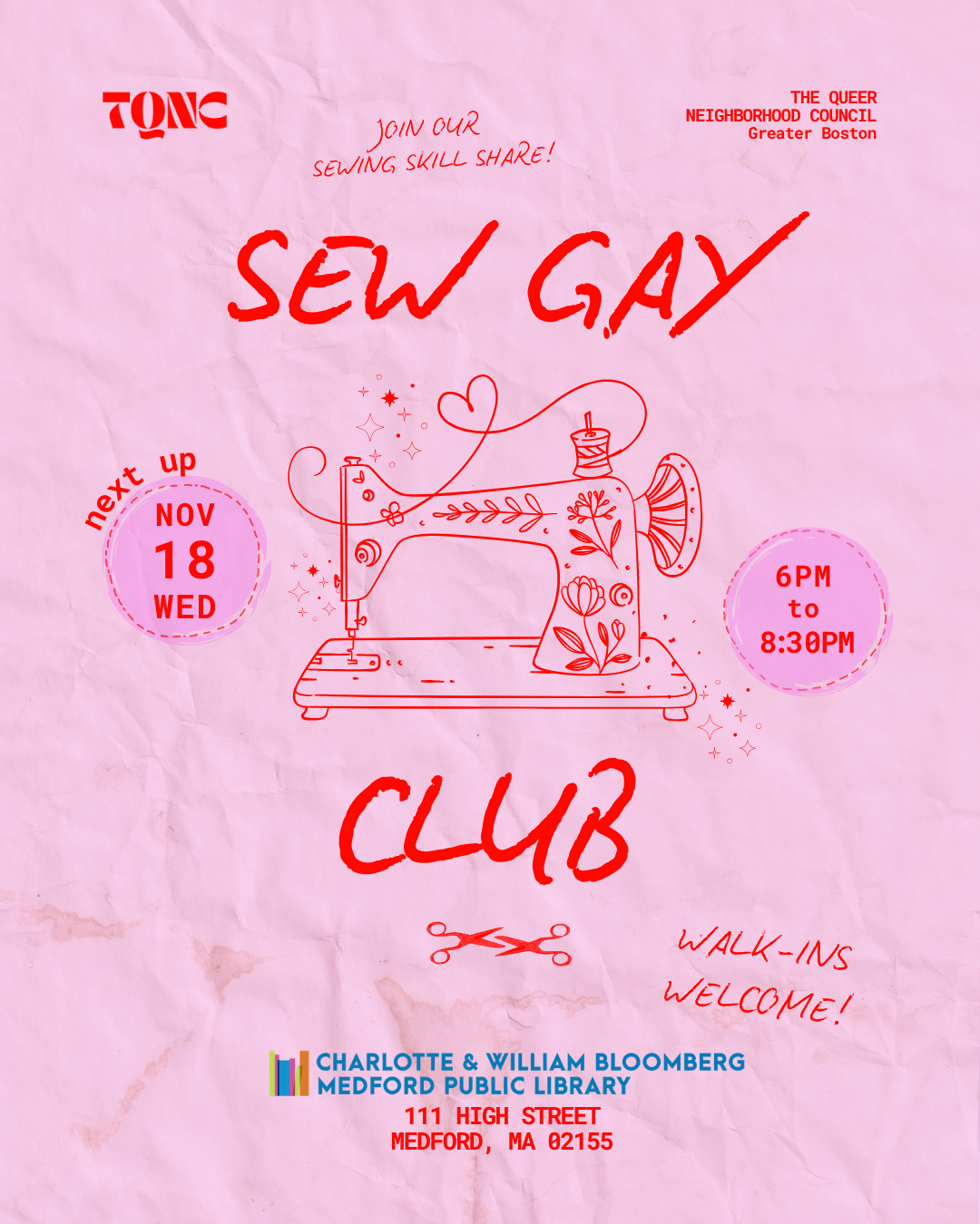 Sew Gay Club (November)