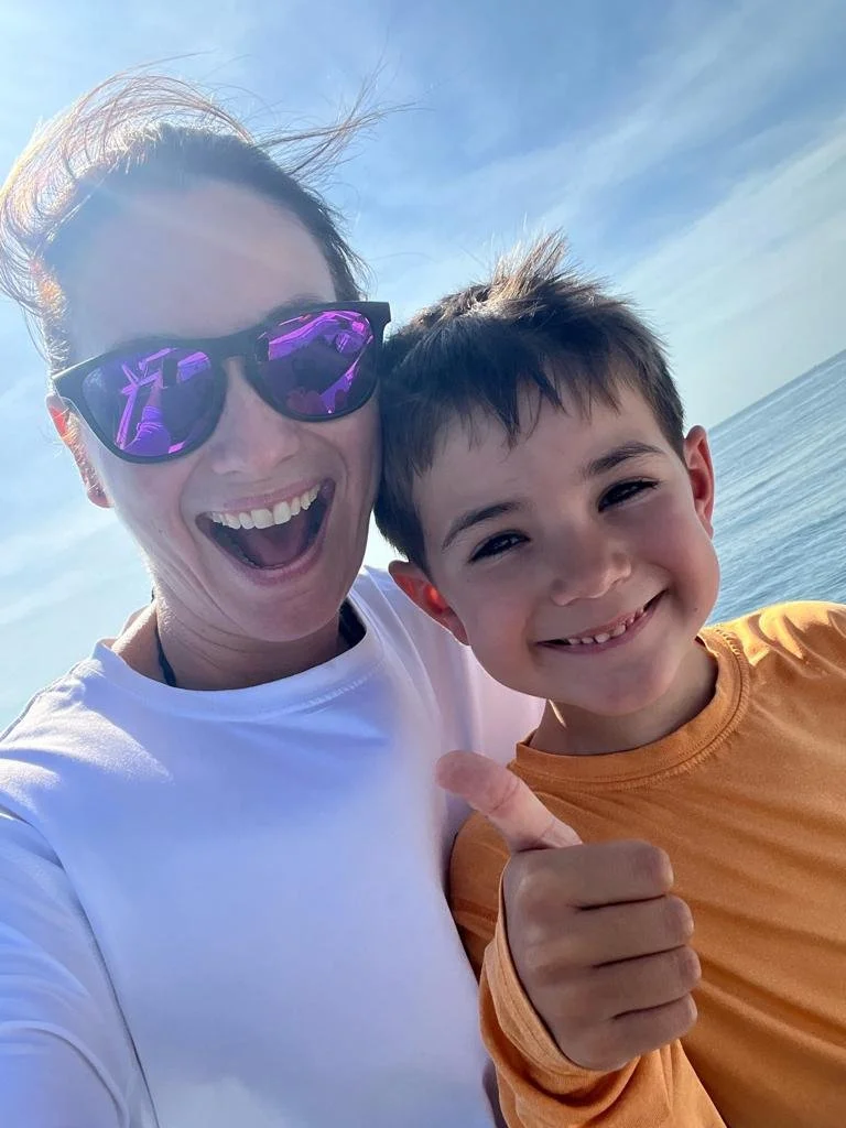 We're sailing!  And we are happy about it!