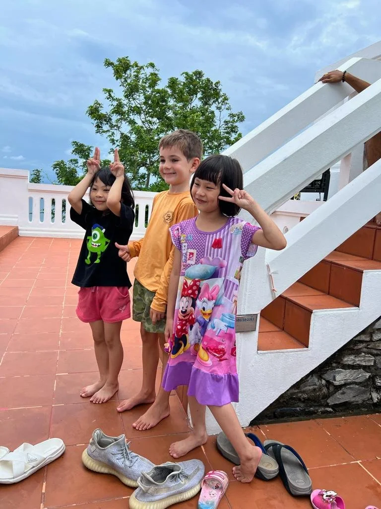 New friends on Koh Sichang