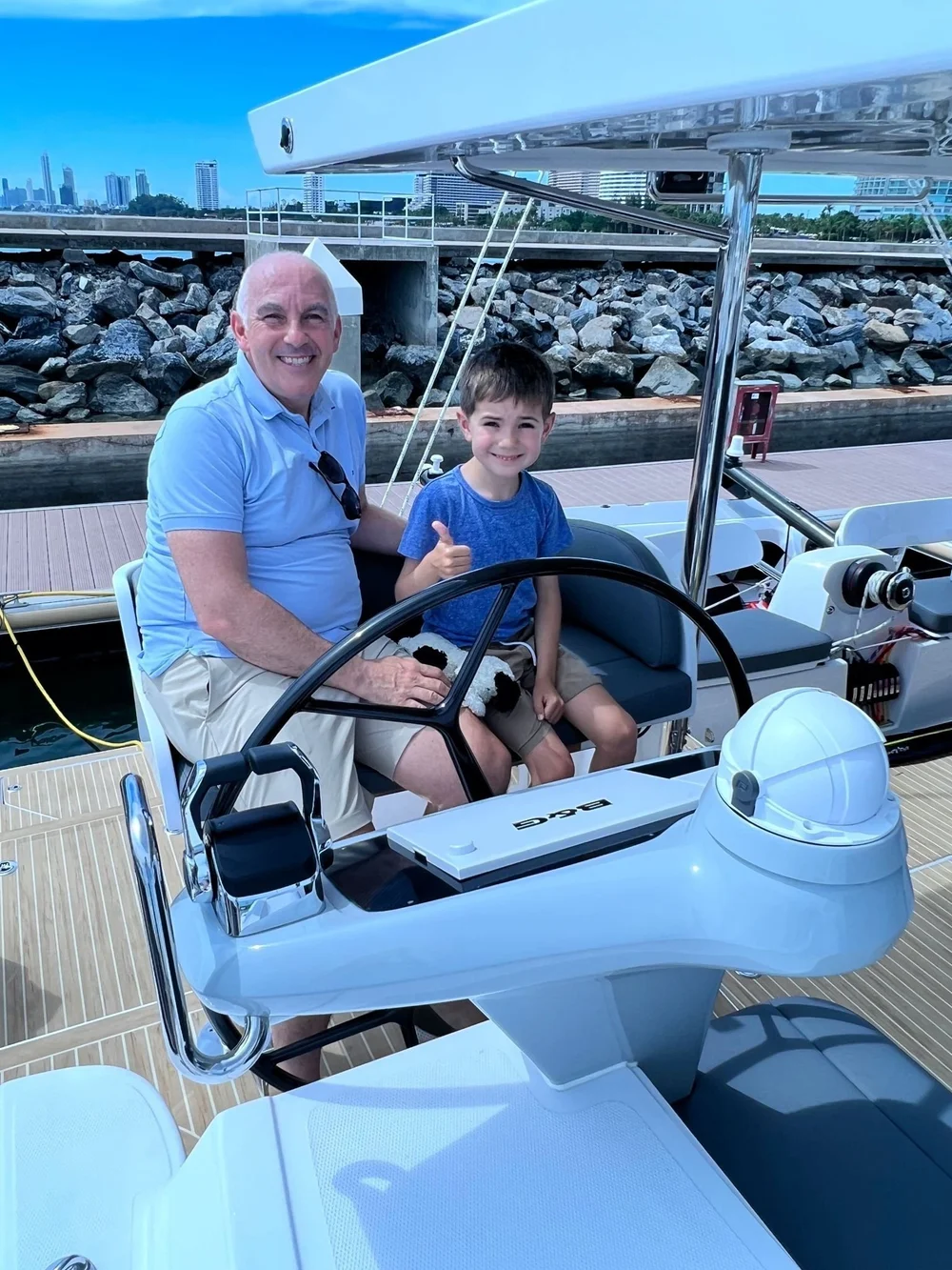 First time at the helm for this duo!