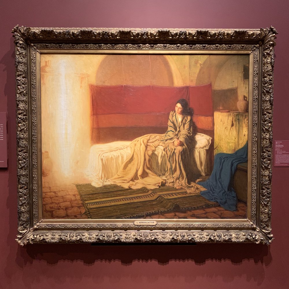 Henry Ossawa Tanner, The Annunciation, Oil on Canvas, 1898